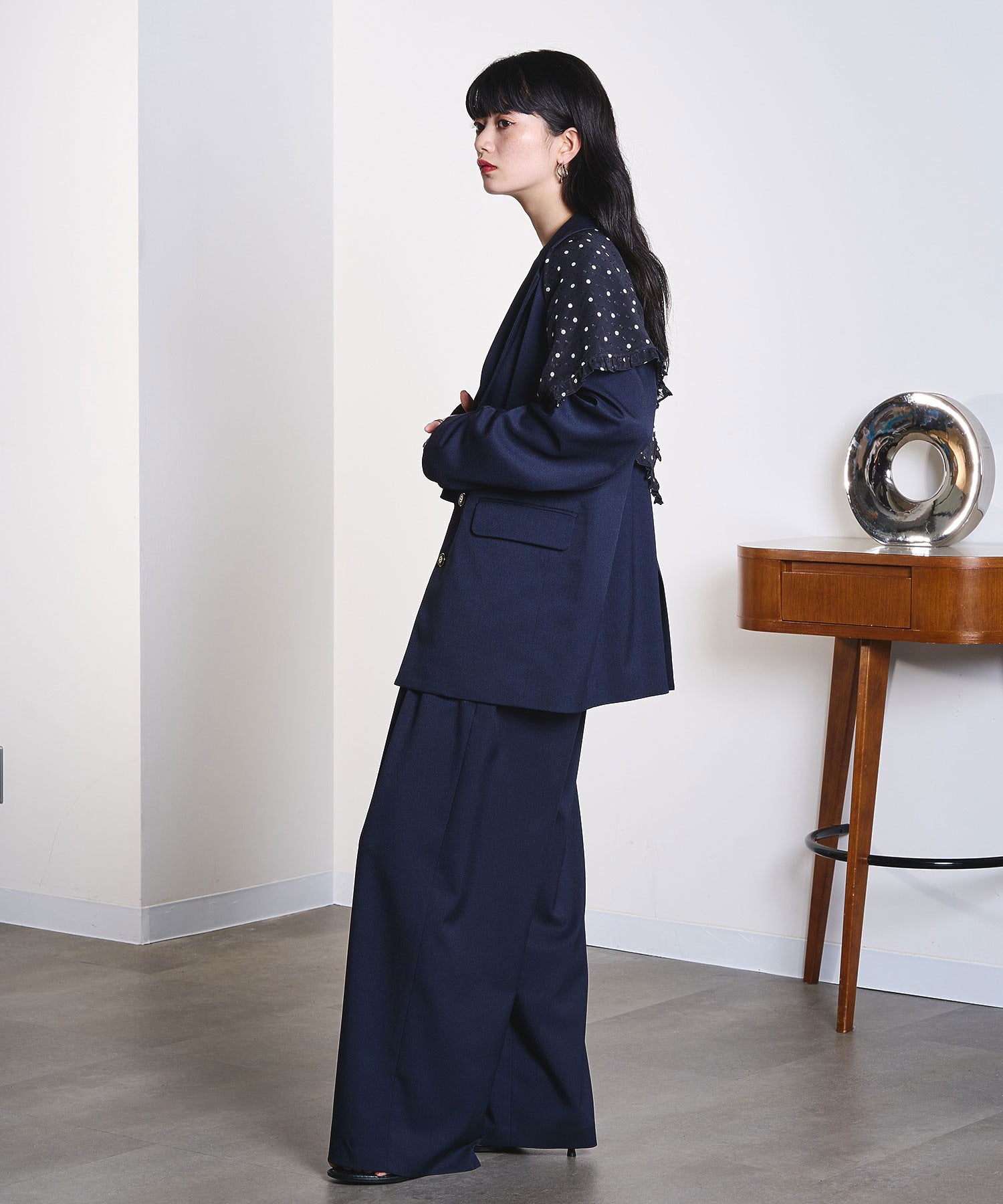 model:163cm 着用サイズ:S