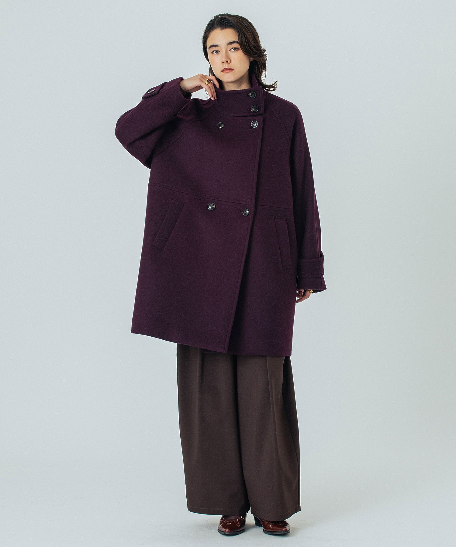 model:172cm 着用サイズ:M