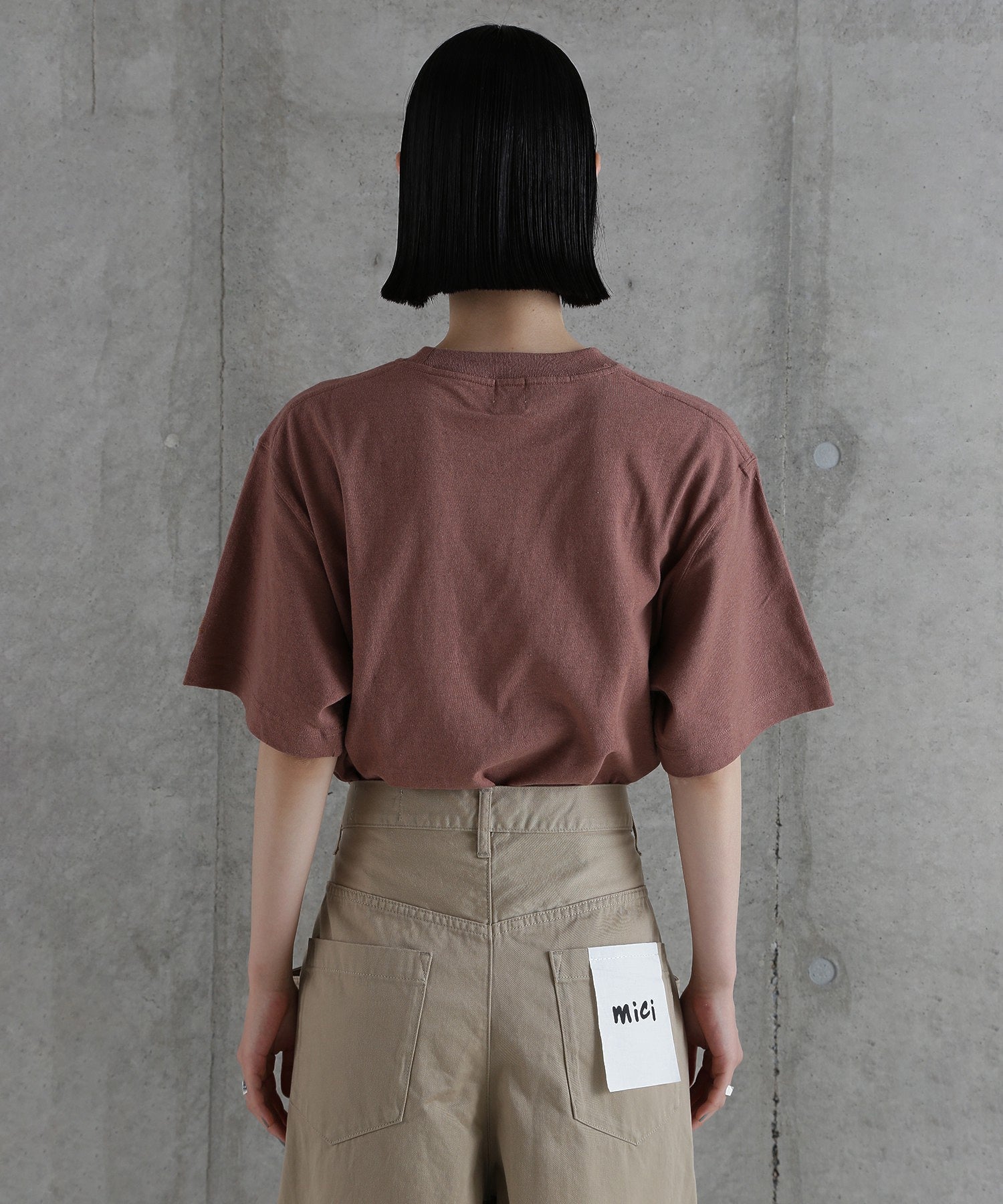 【WEB・一部店舗限定】麻ブレンドロゴTシャツ