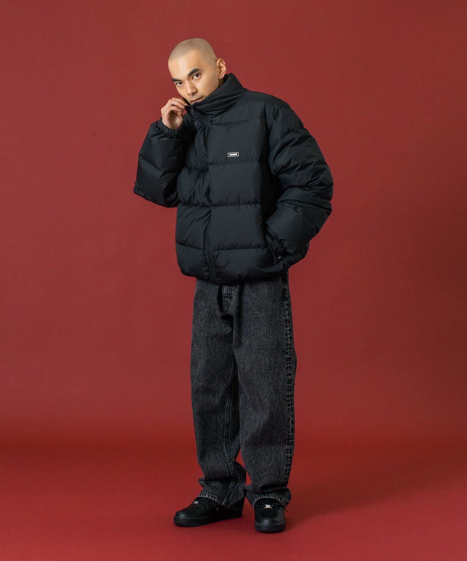 OVERDYED DENIM PANTS