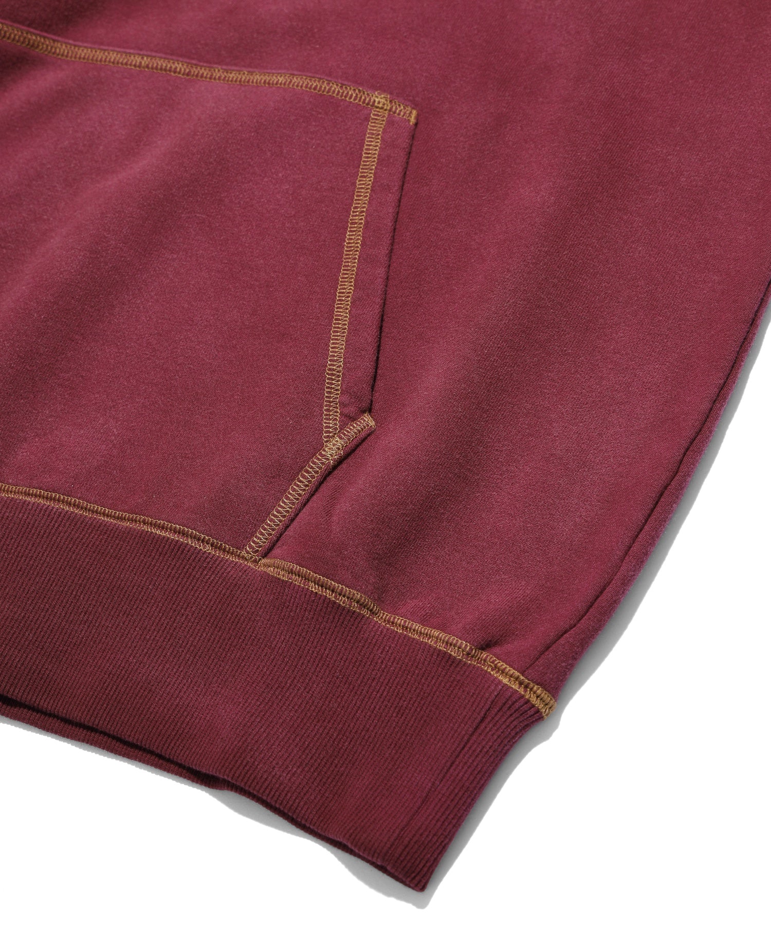HALF ZIP HOODED SWEATSHIRT