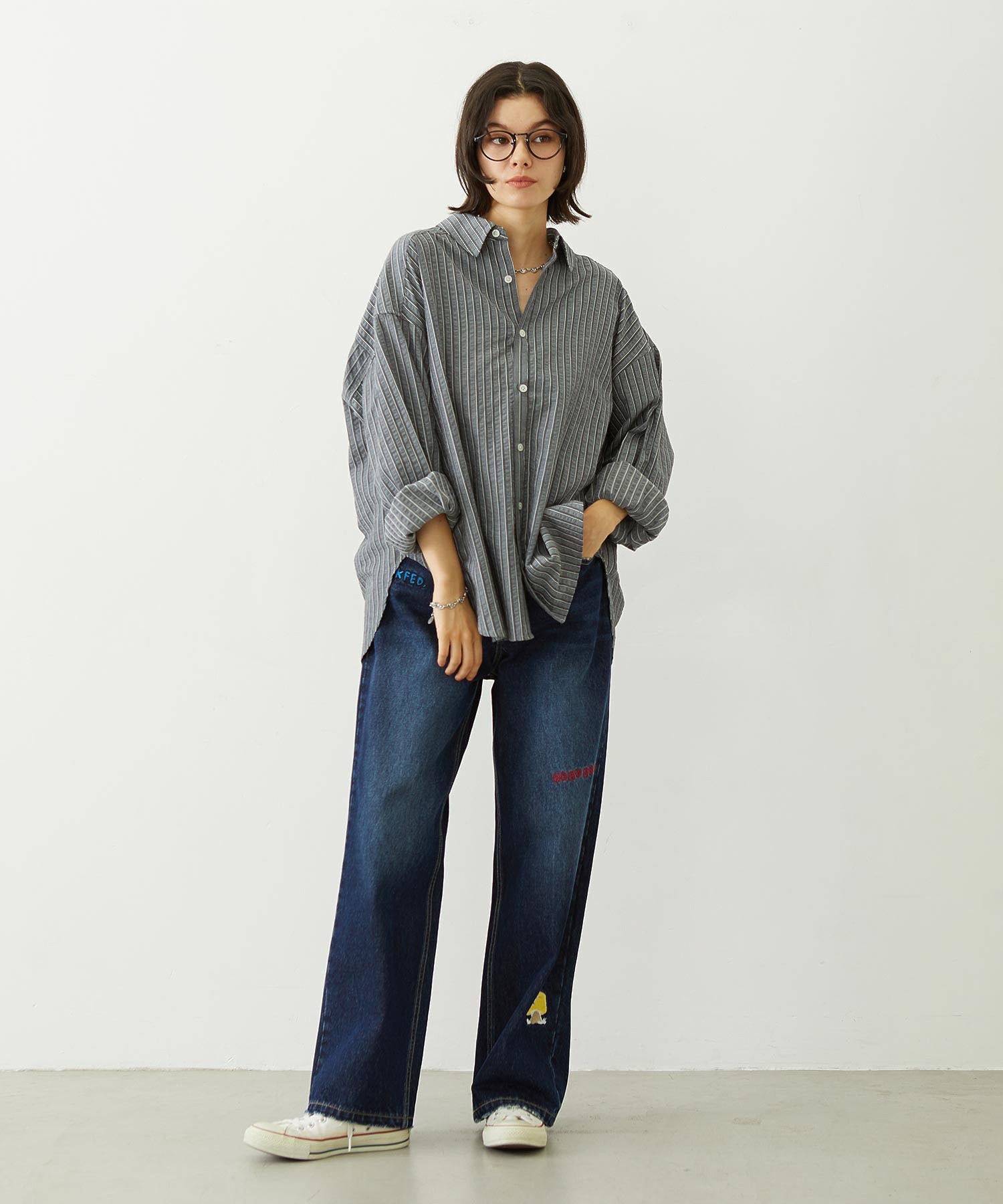 2WAY OVERSIZED SHIRT