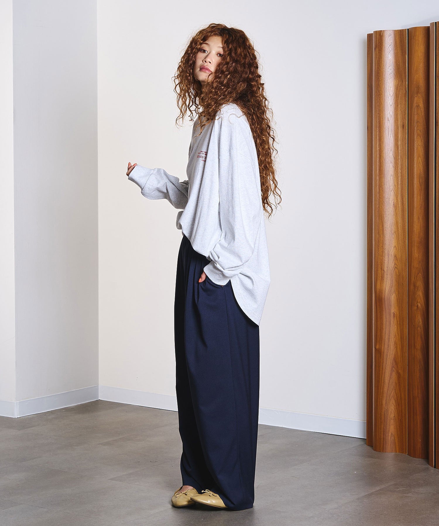 model:168cm 着用サイズ:S