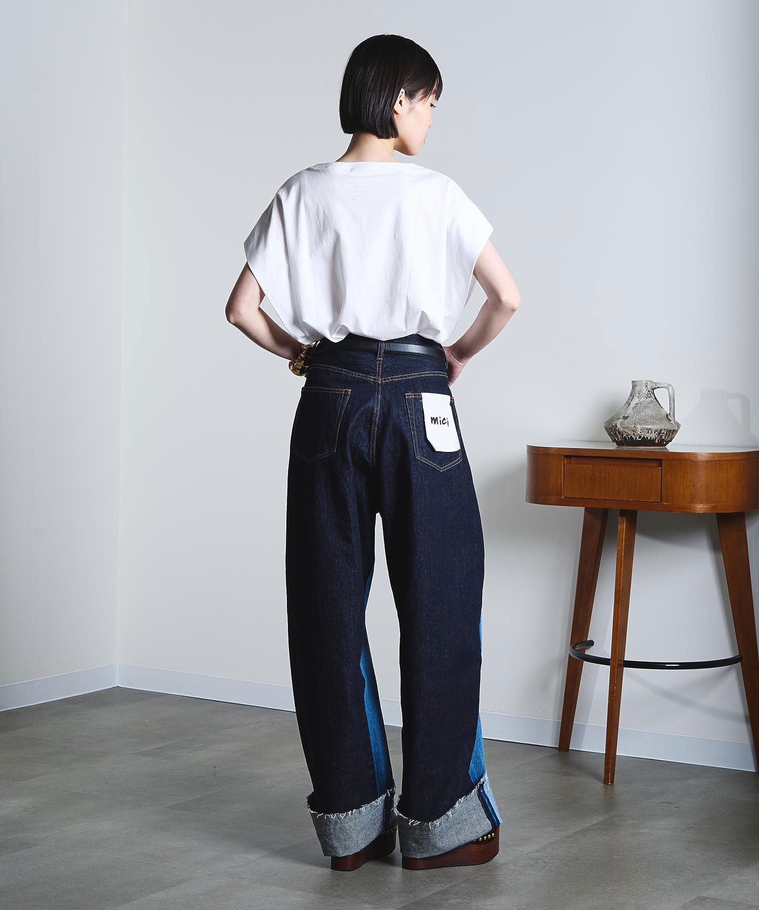 model:168cm 着用サイズ:S