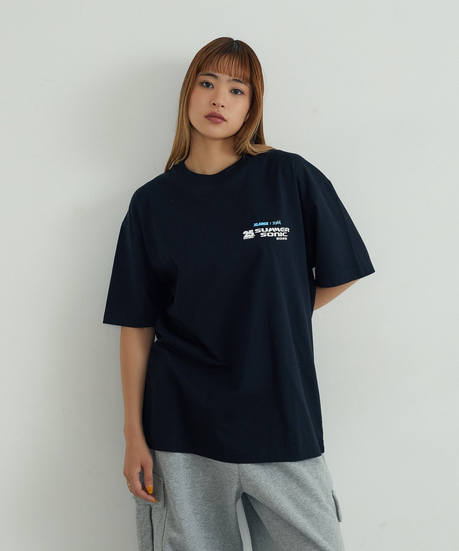 MODEL身長：165cm / 着用サイズ：Lサイズ