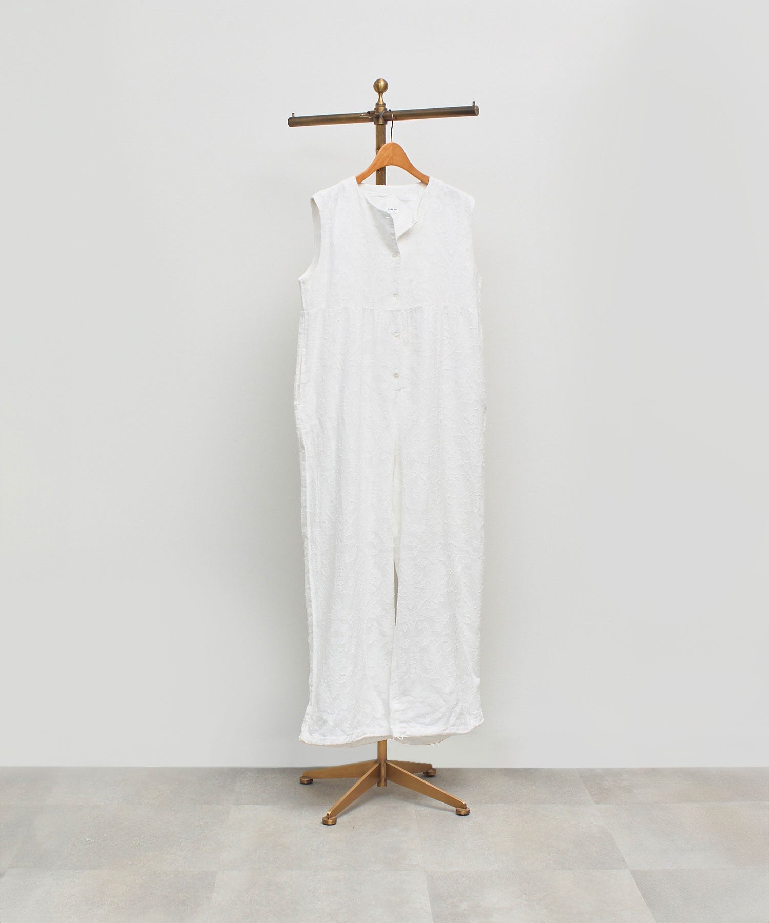SLEEVELESS JACQUARD COMBINAISON
