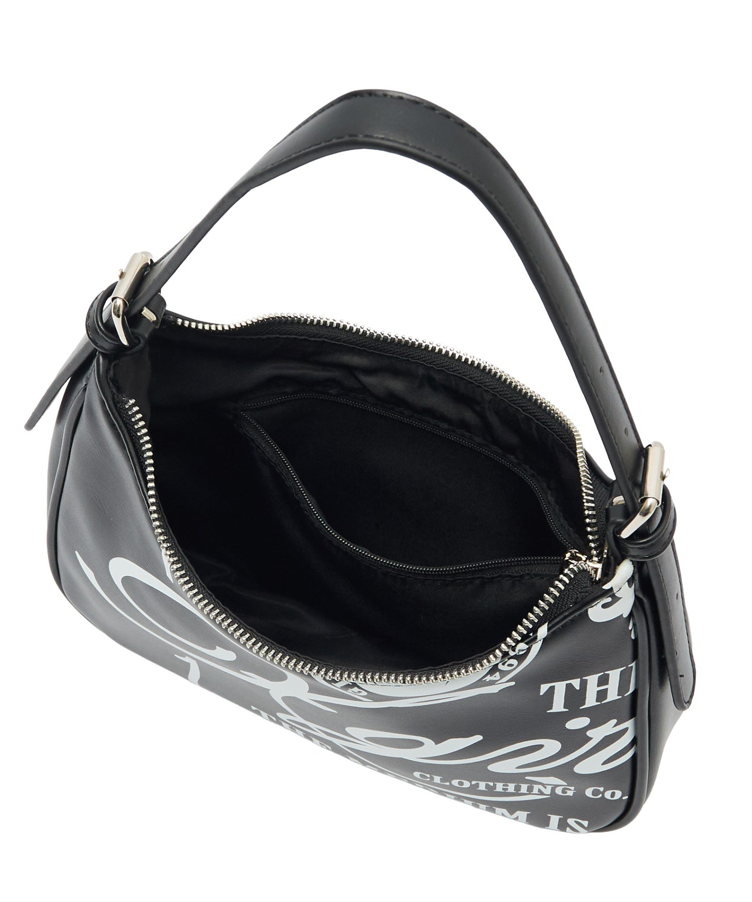 FAUX LEATHER FACE HANDBAG