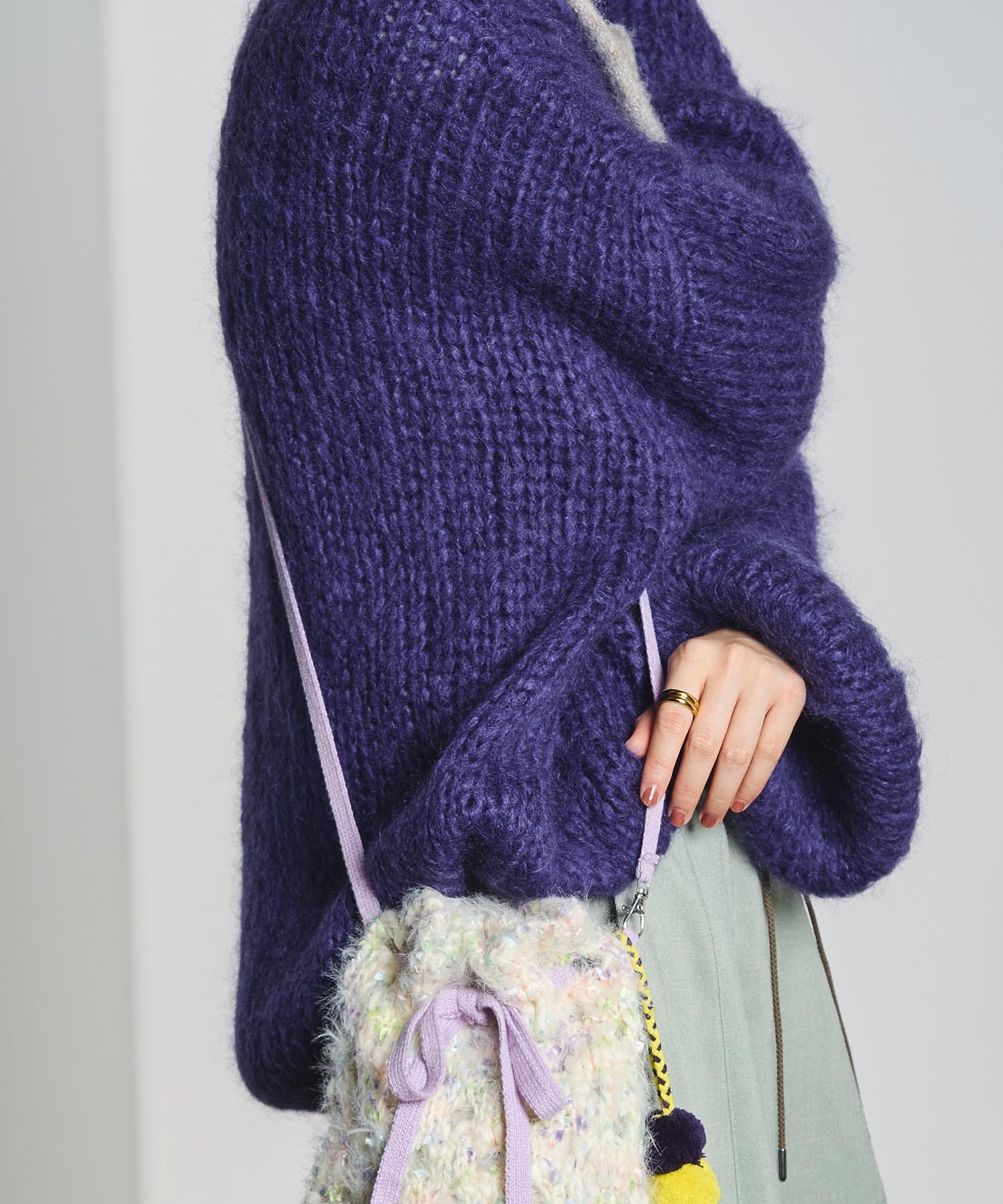 mici/CHUNKY SWEATER