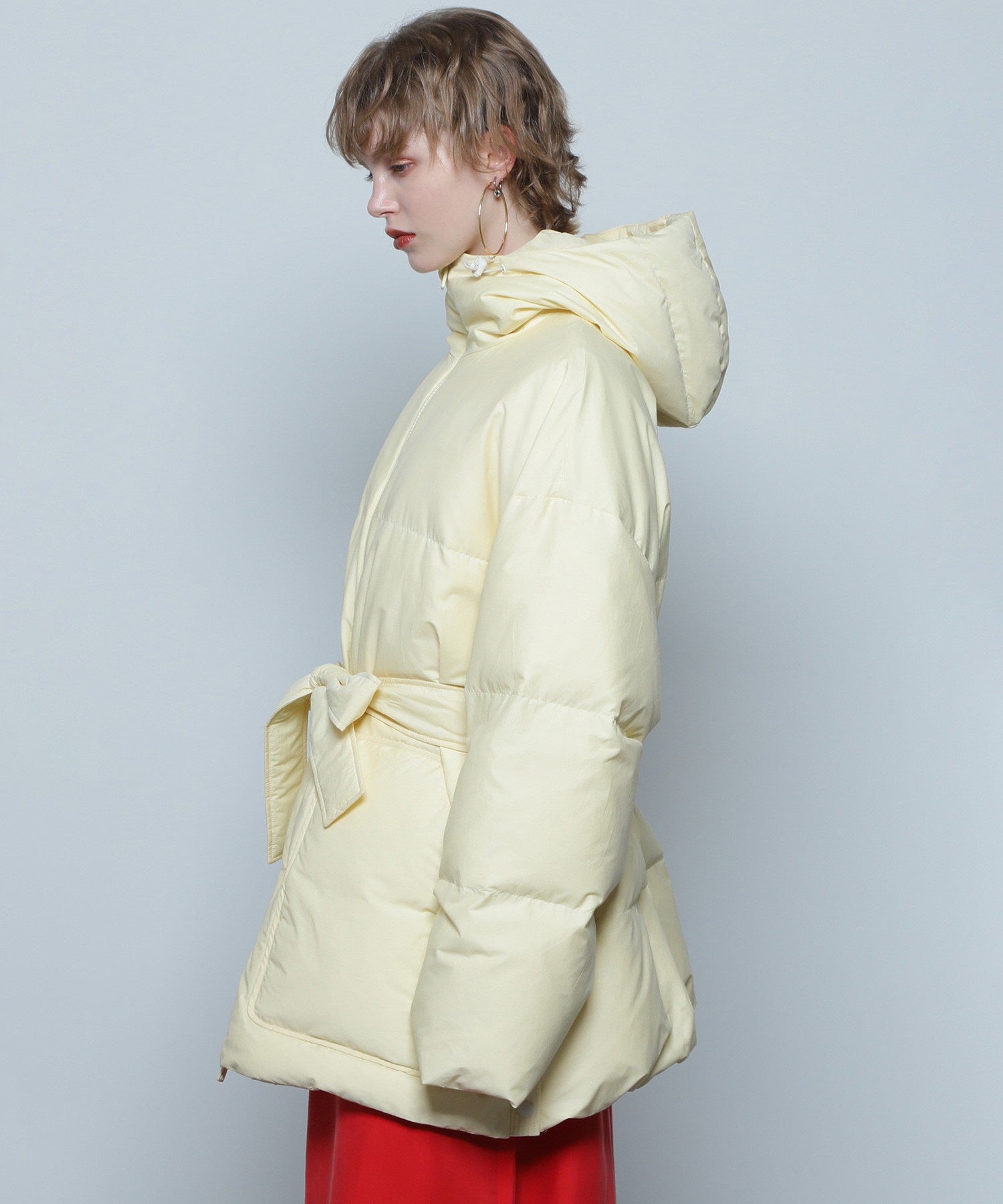 【イエローROSE BUD限定カラー】F/CE./RECYCLED DOWN HOOD BLOUSON