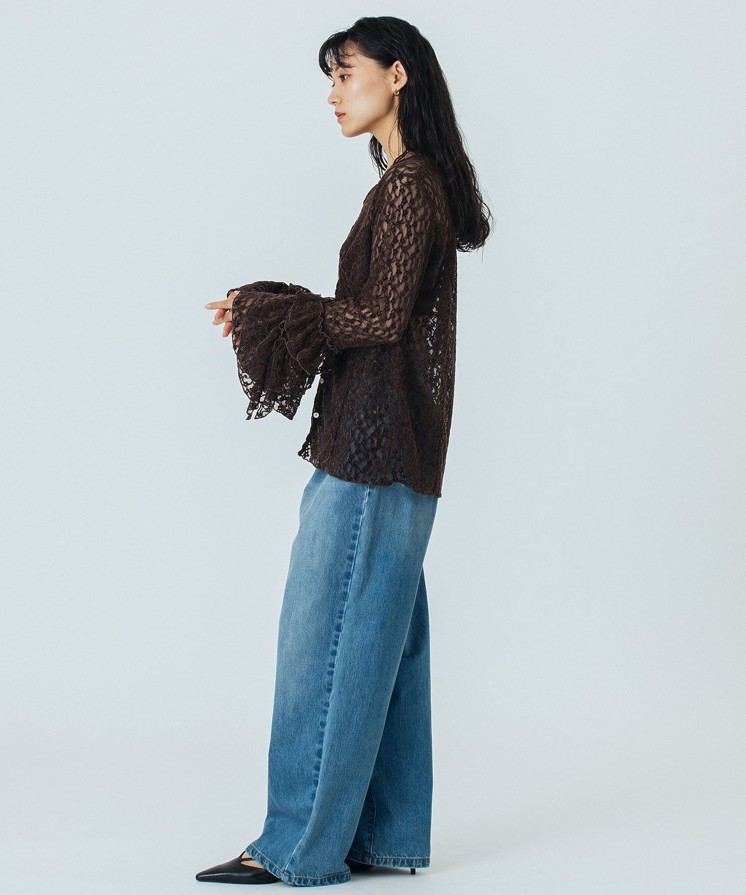 model:167cm 着用サイズ:M