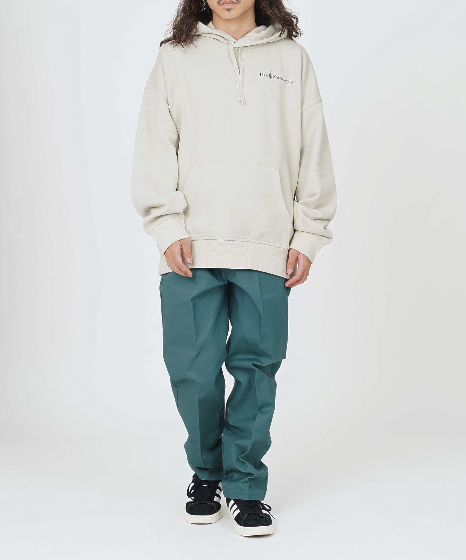 model:身長：162cm 着用サイズ：Lサイズ