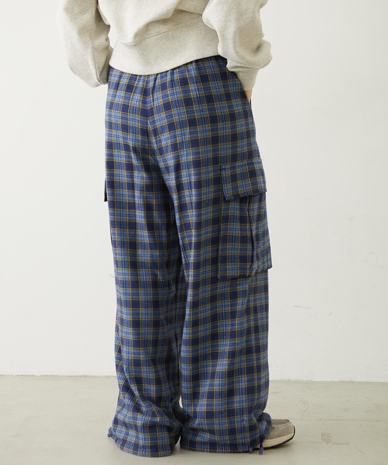 CHECKED CARGO PANTS