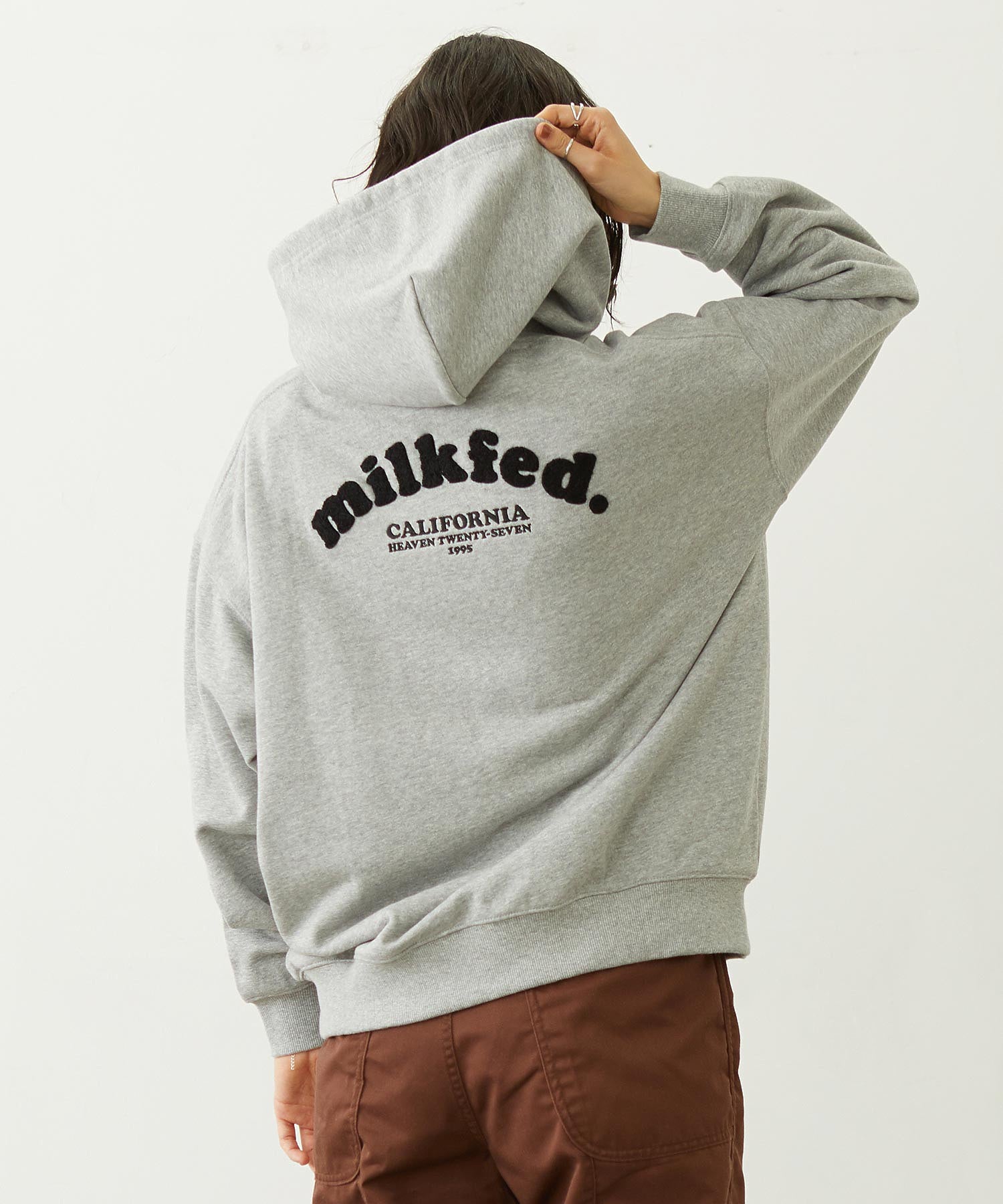 COOPER ARCH LOGO SWEAT HOODIE