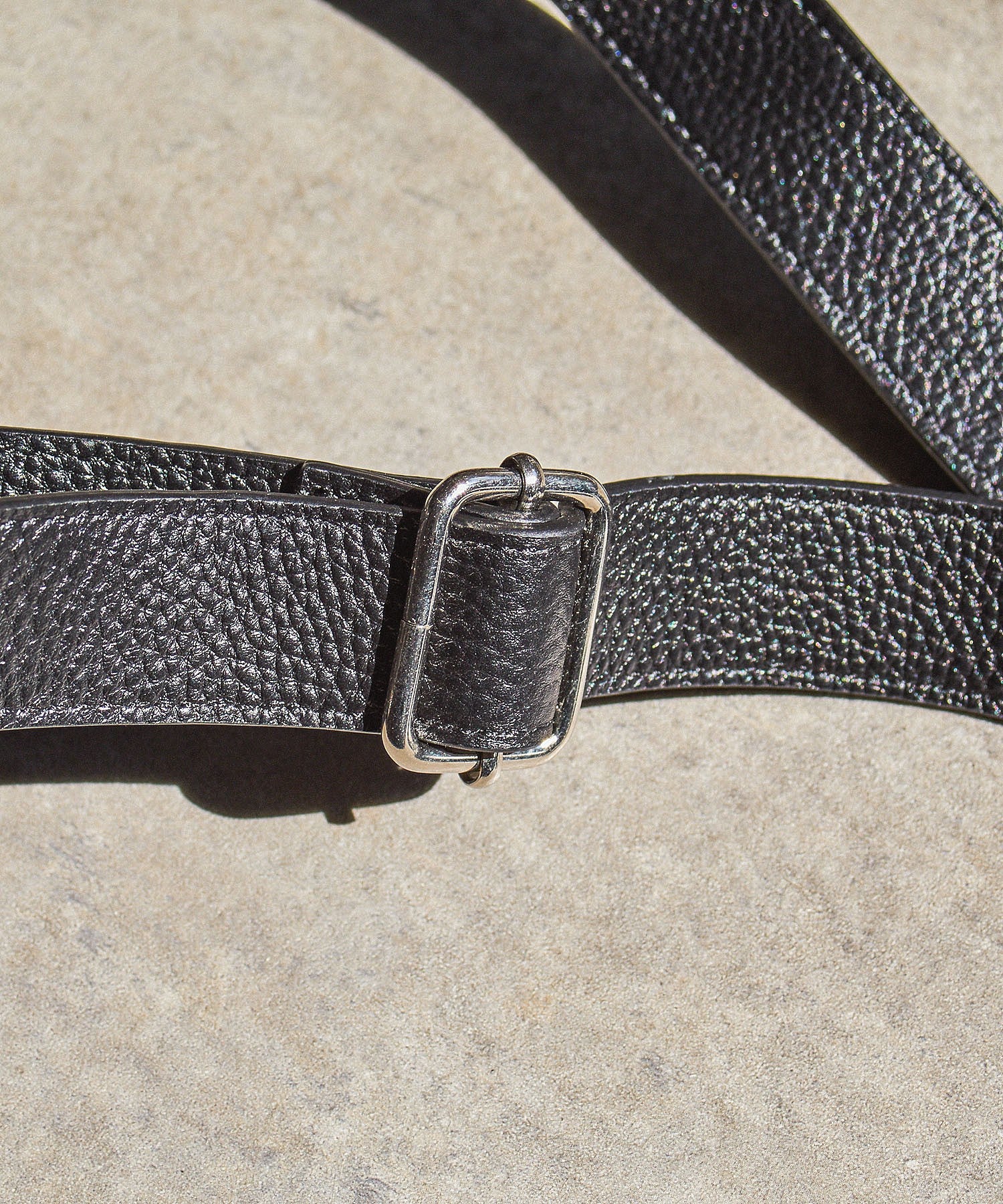 BEAURE/LEATHER BIG SHOULDER BAG