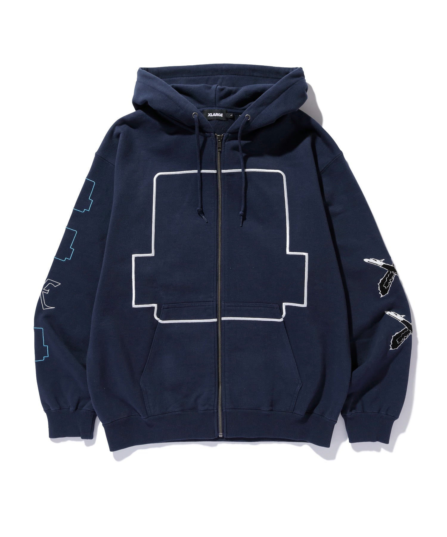 SPEED ZIP UP HOODED SWEATSHIRT