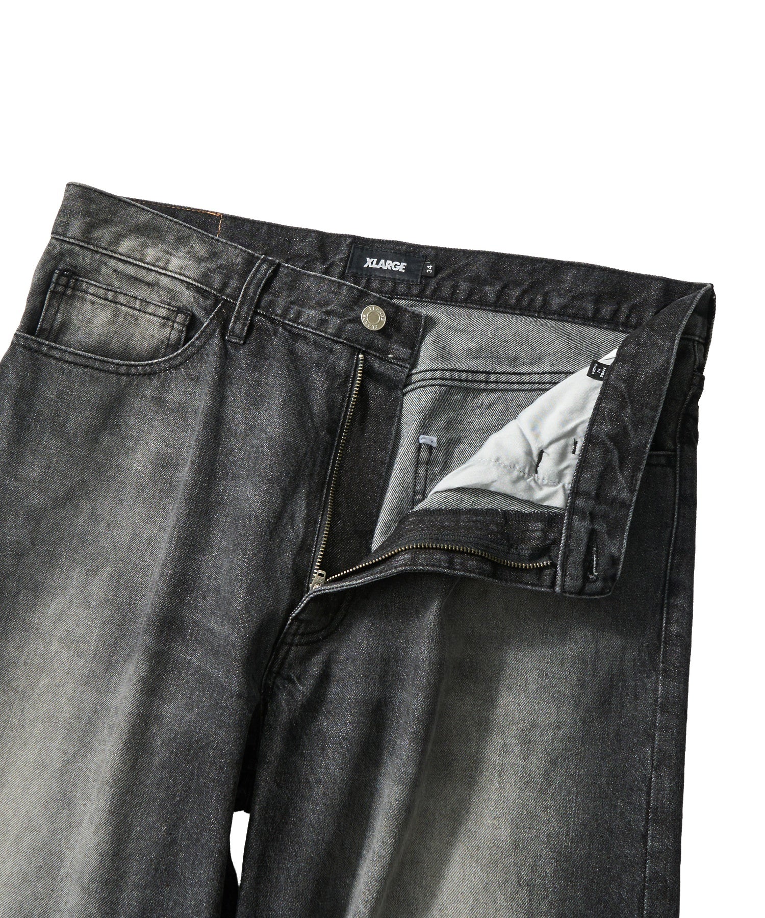 FADED DENIM PANTS