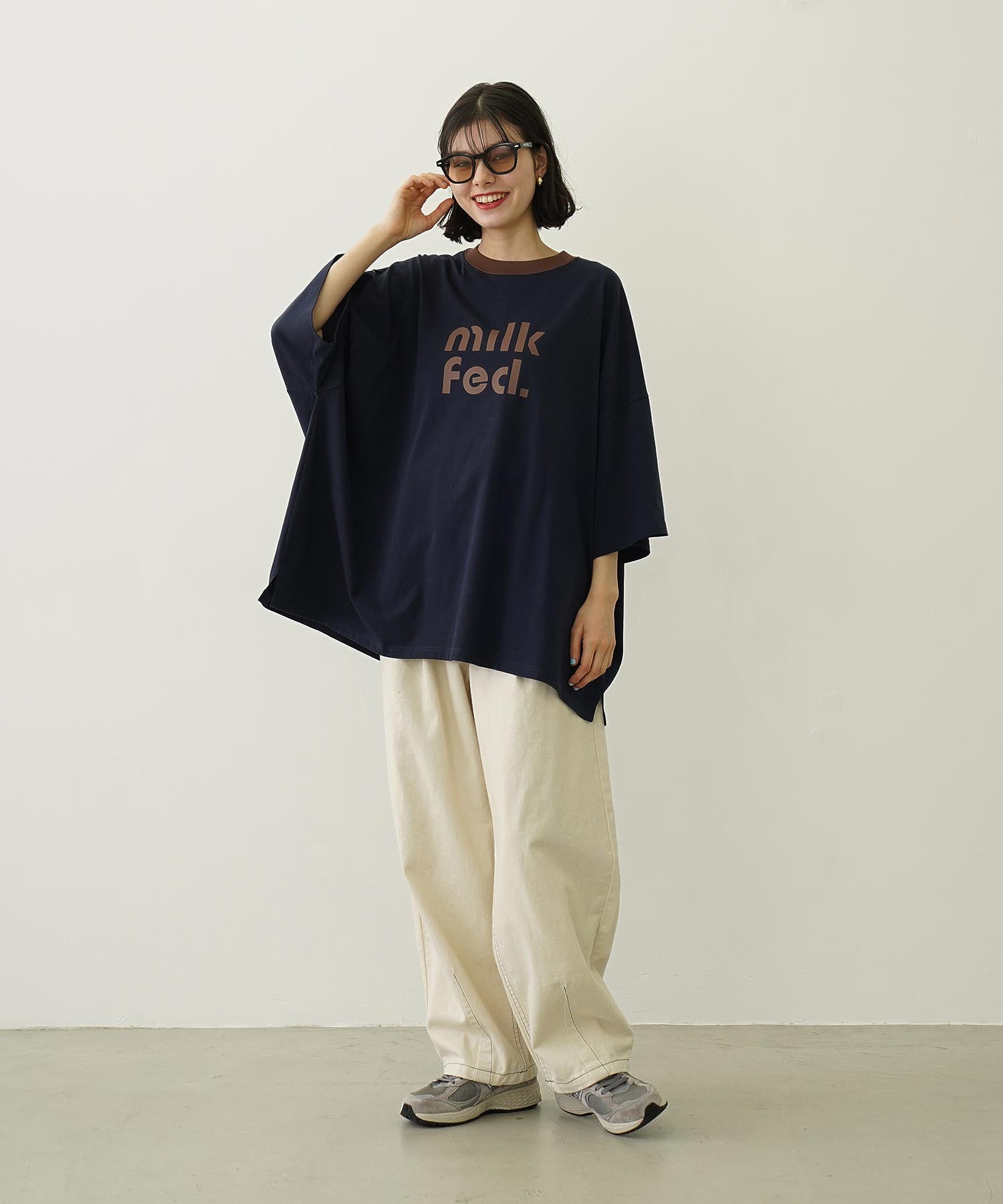 CUT OUT LOGO BIG S/S TOP