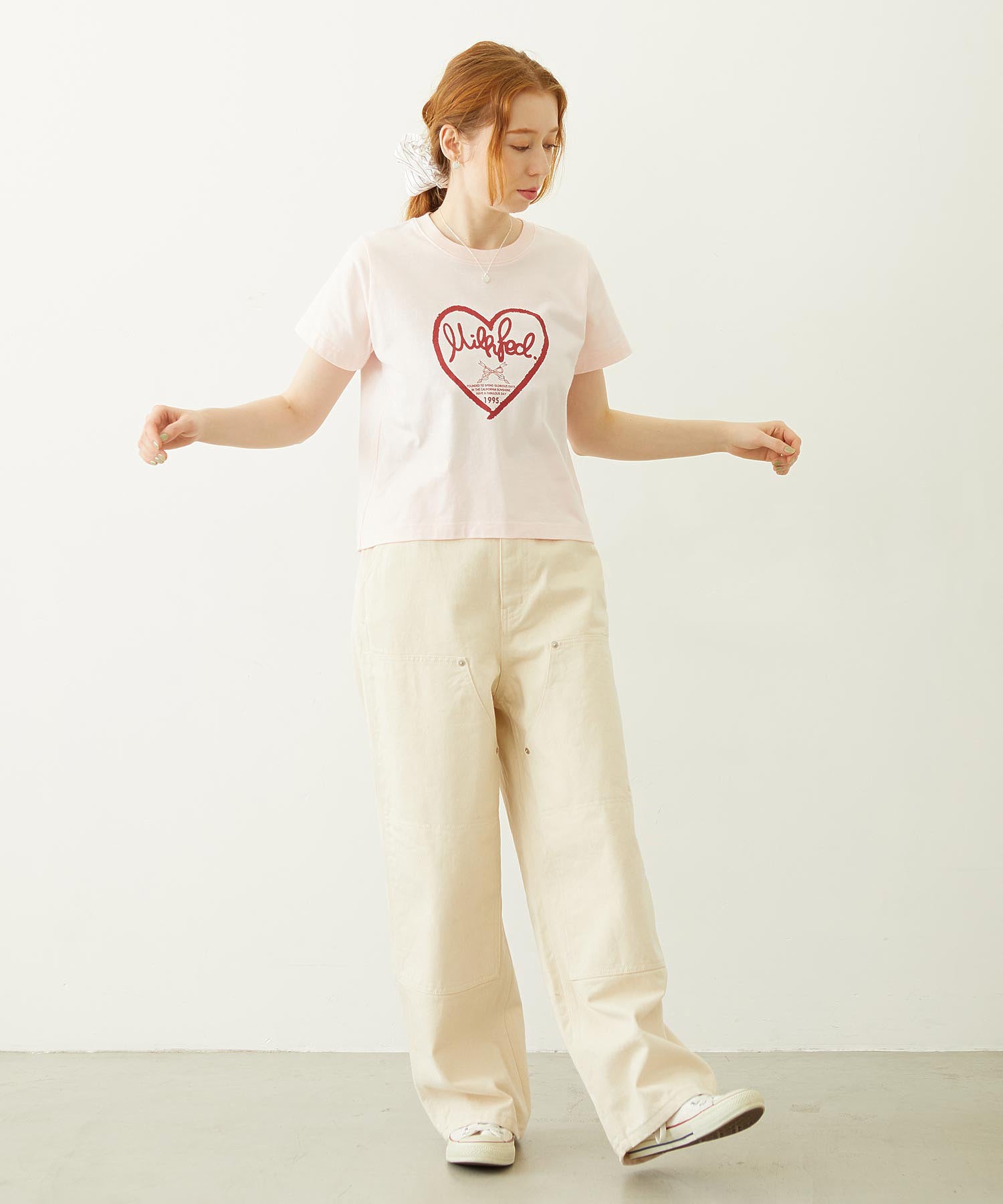 HANDWRITTEN HEART COMPACT S/S TEE