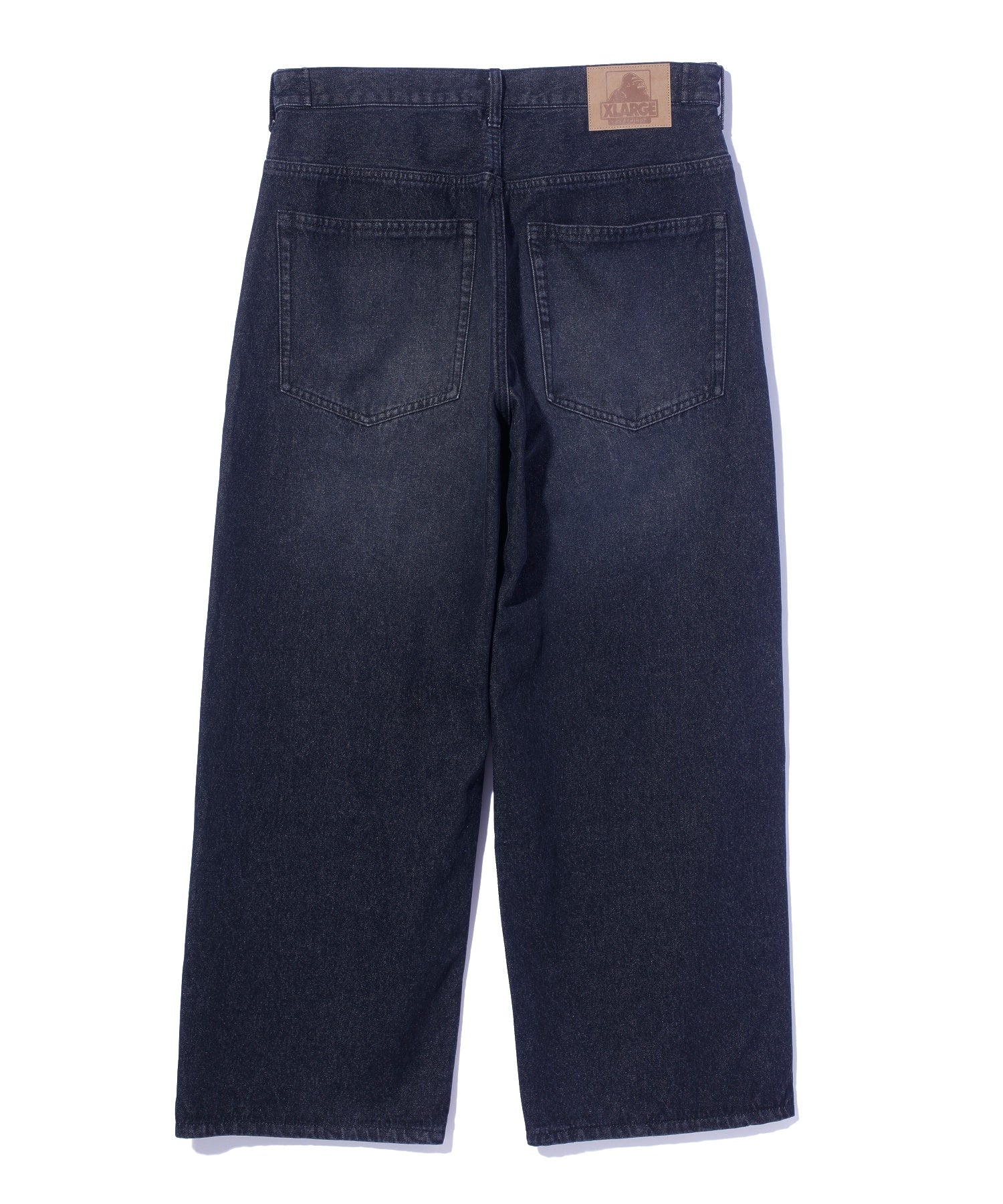 WASHED BAGGY DENIM PANTS