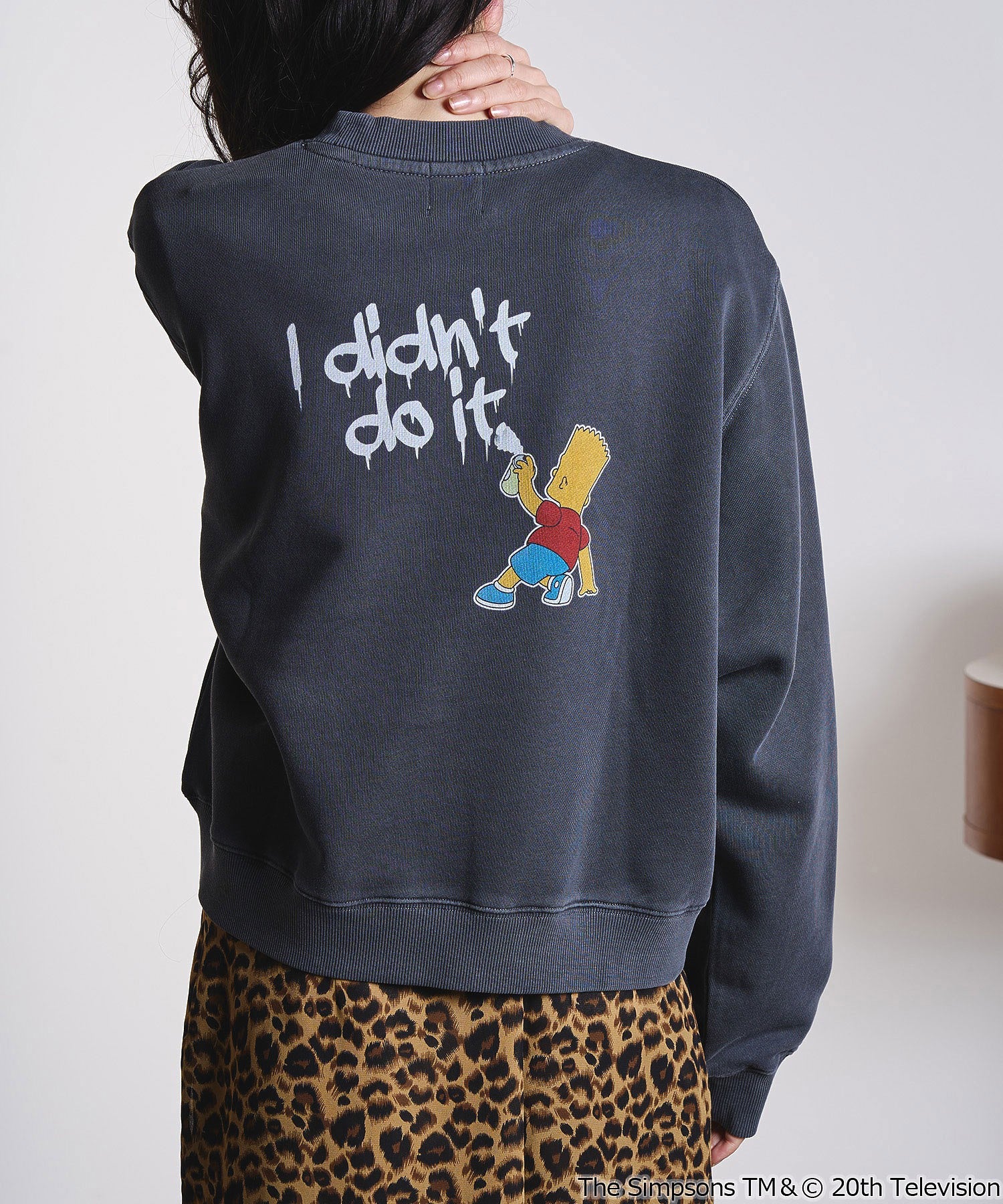 THE SIMPSONS / CROPPED SWEAT