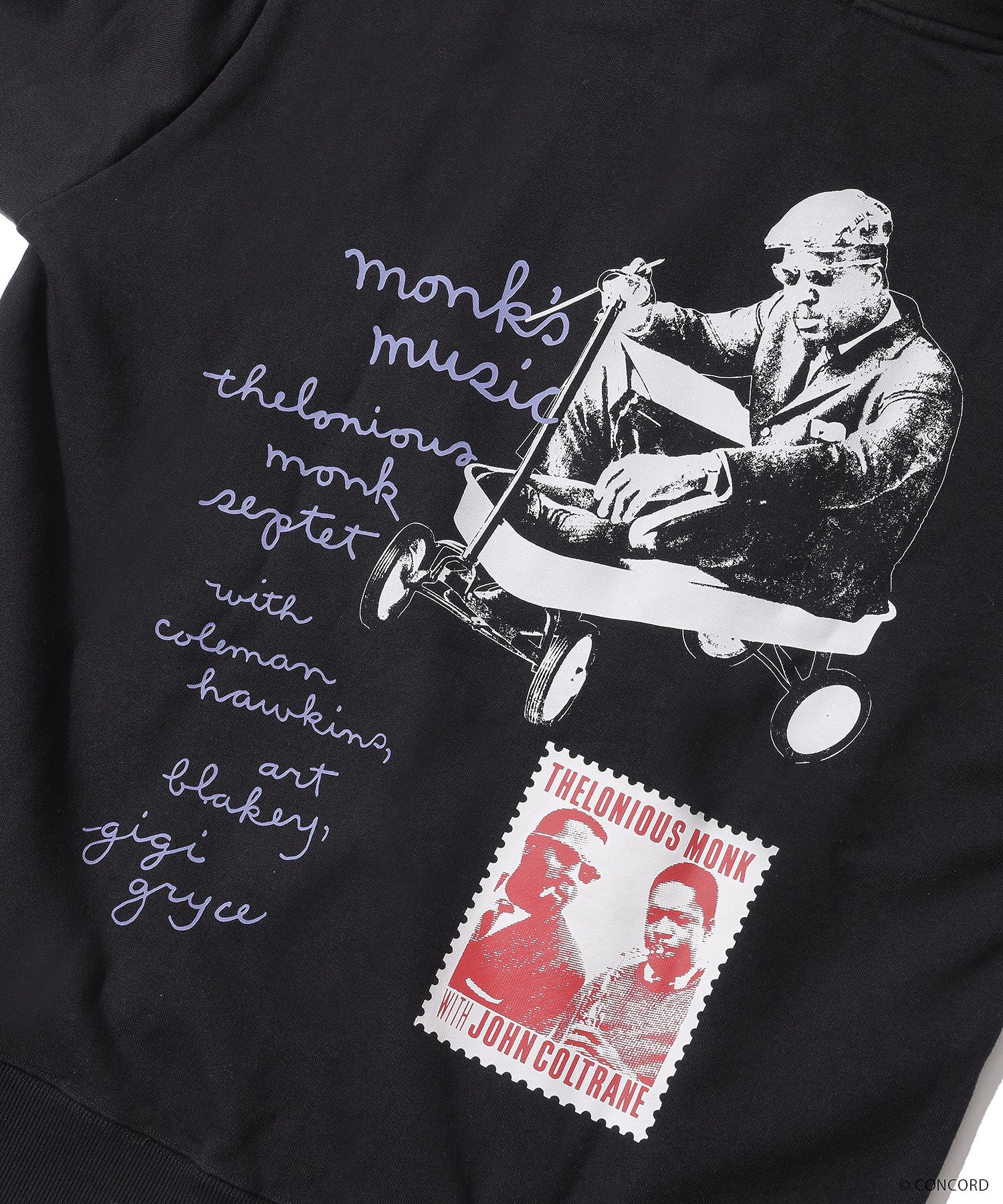 THELONIOUS MONK ZIP HOODIE