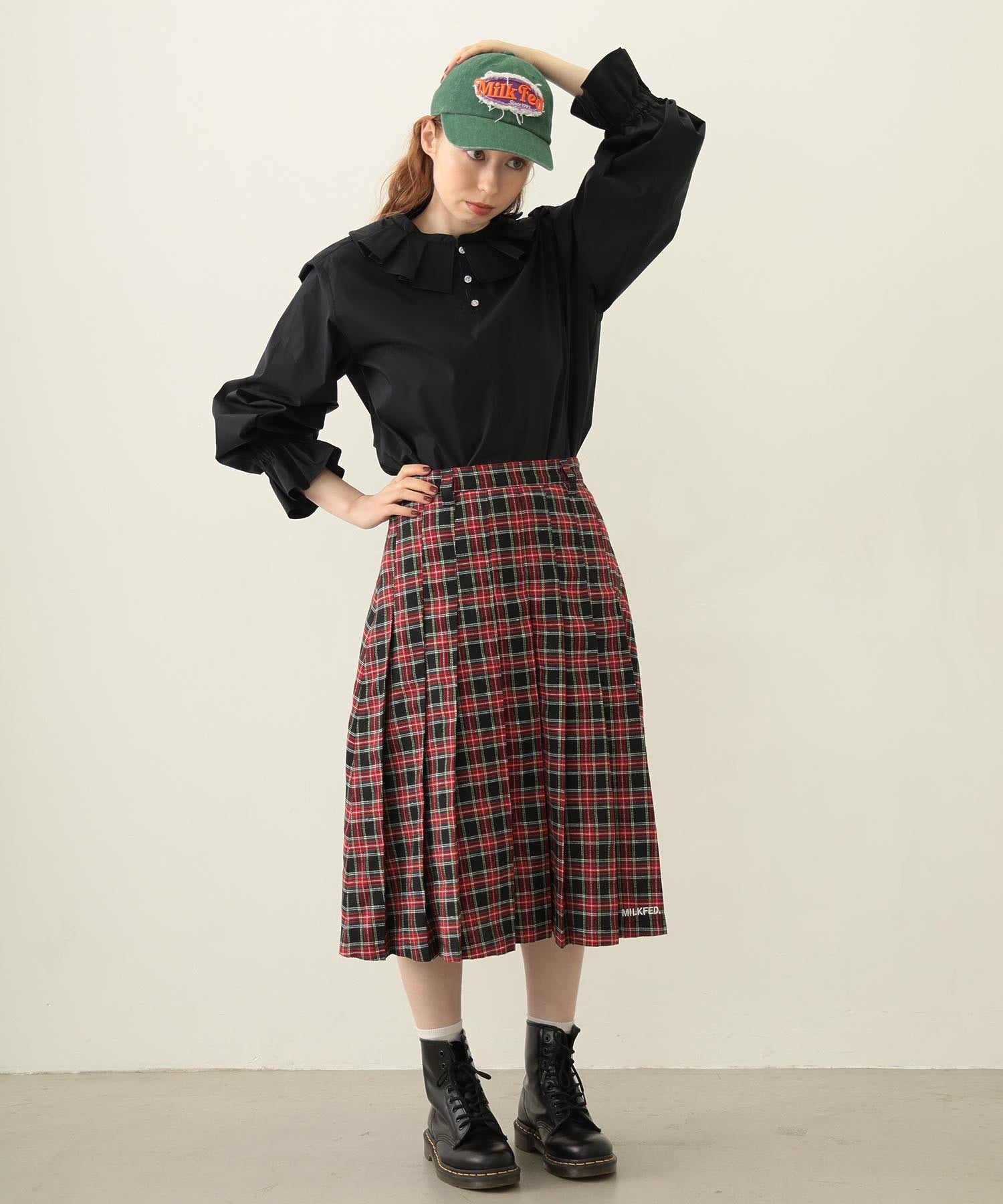 FRAYED LOGO PATCH CAP