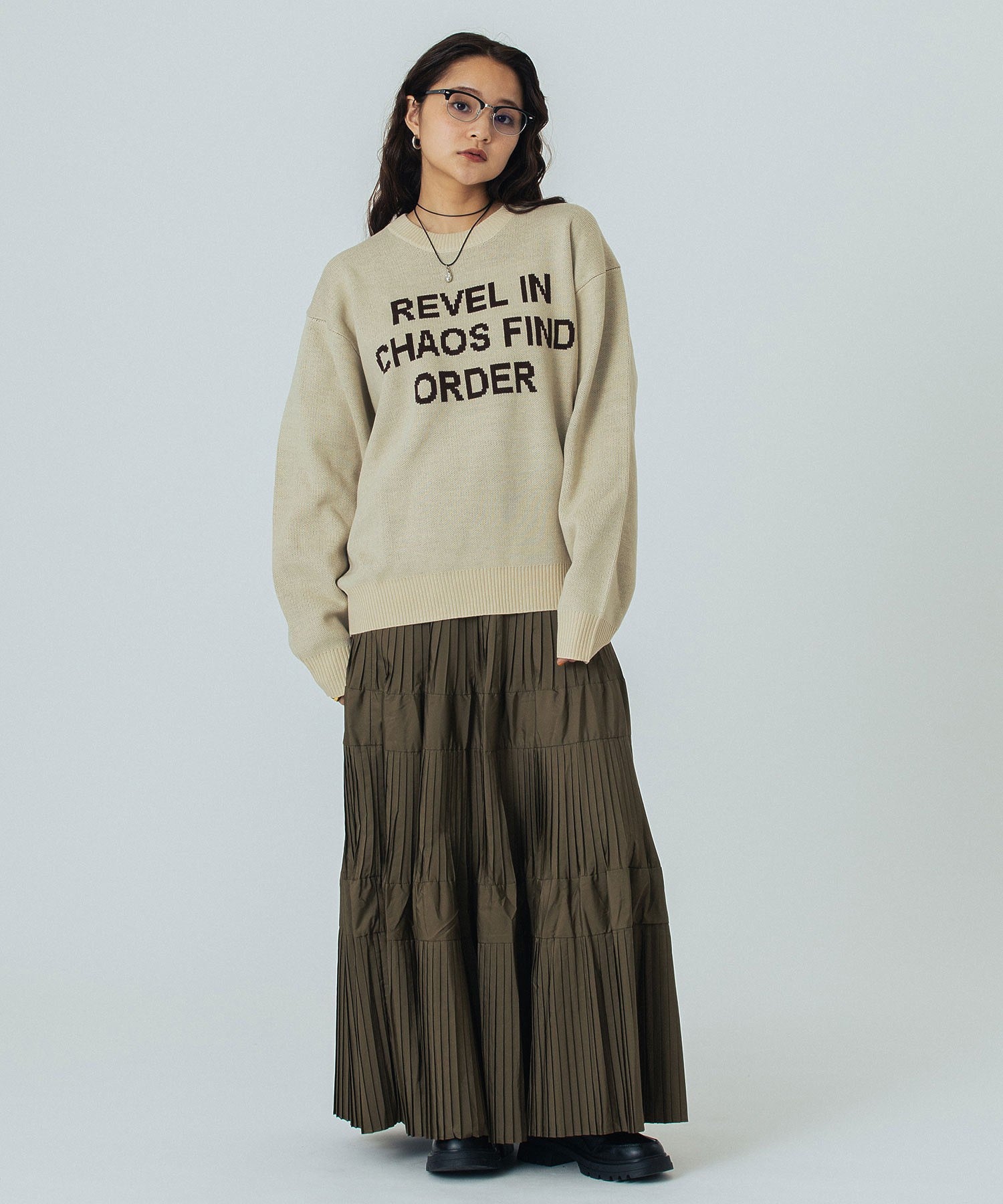 model:160cm 着用サイズ:ONE SIZE