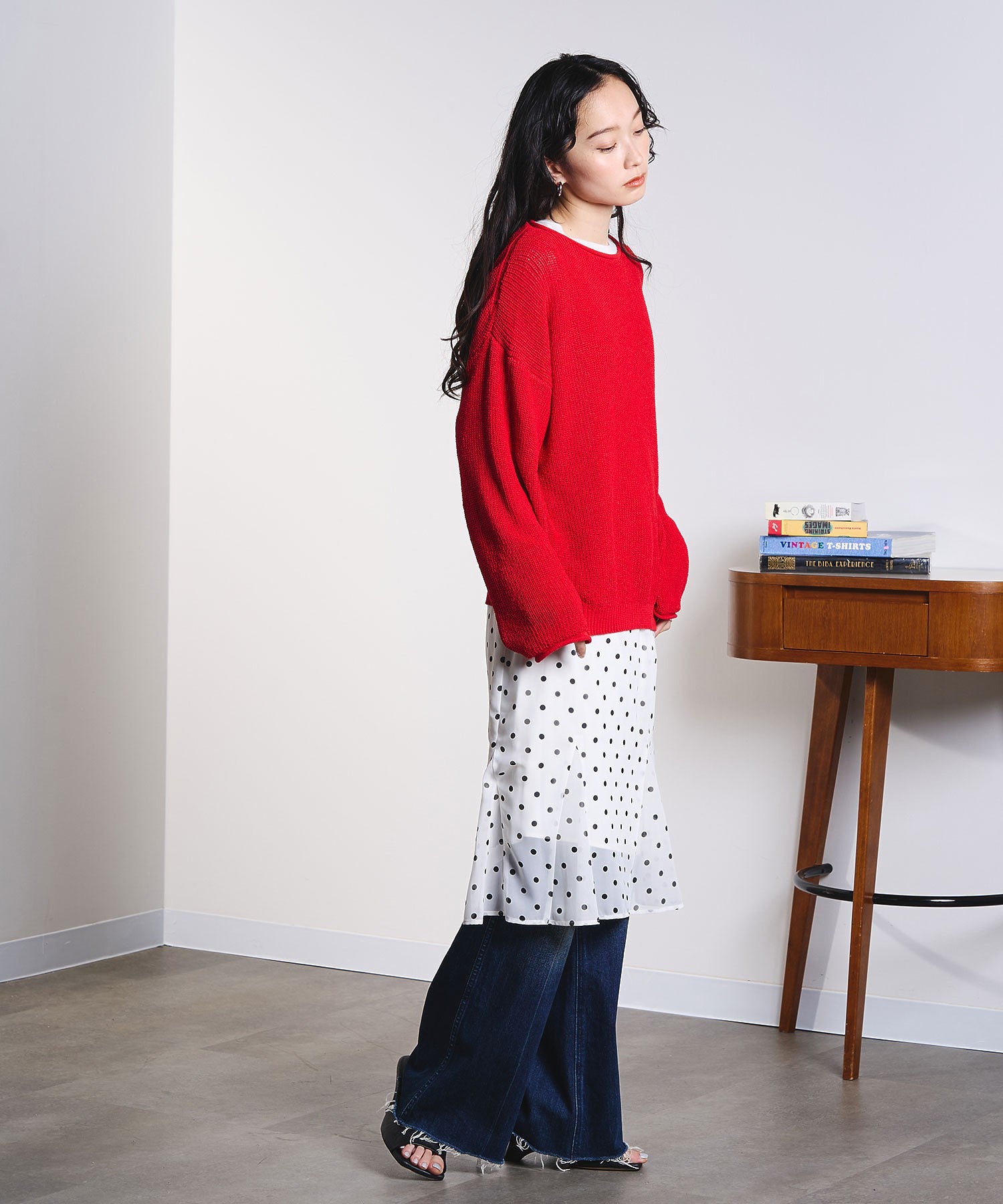model:161cm 着用サイズ:ONE SIZE