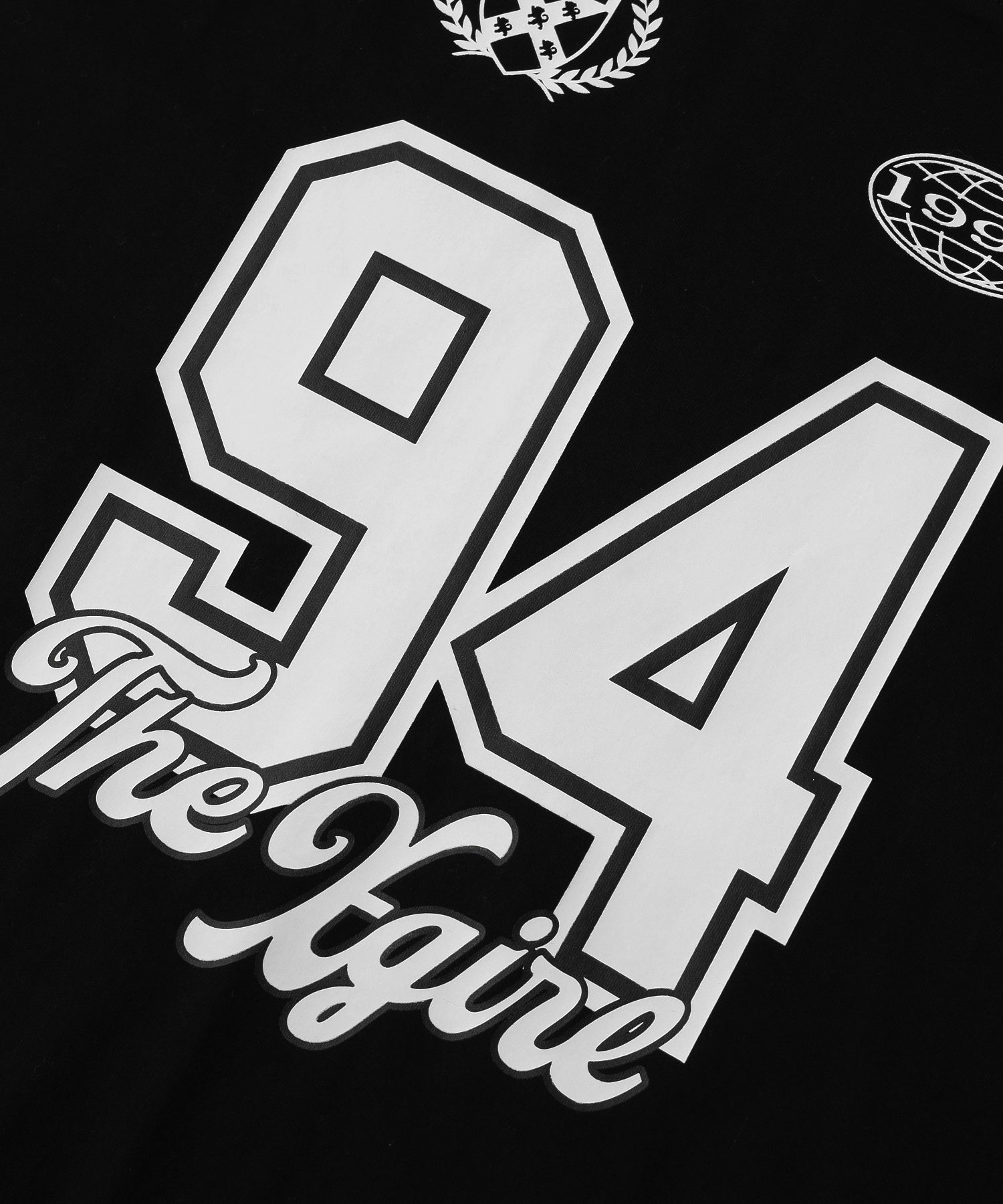 FACE LABEL NUMBER BIG TEE DRESS
