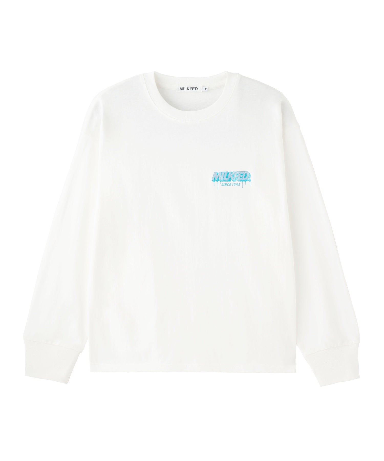 GLITTER MELT LOGO WIDE L/S TEE