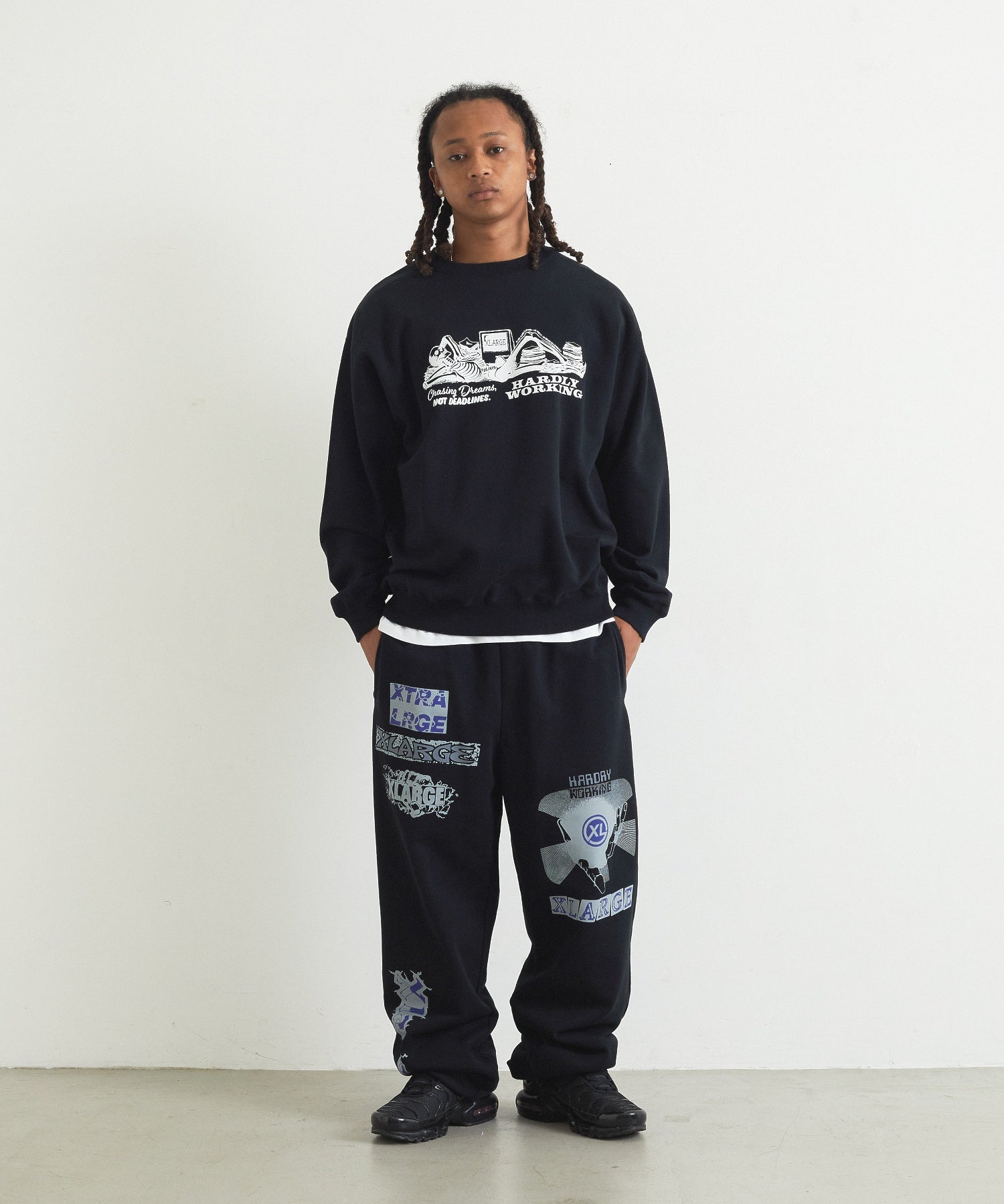 MULTI LOGO SWEATPANTS