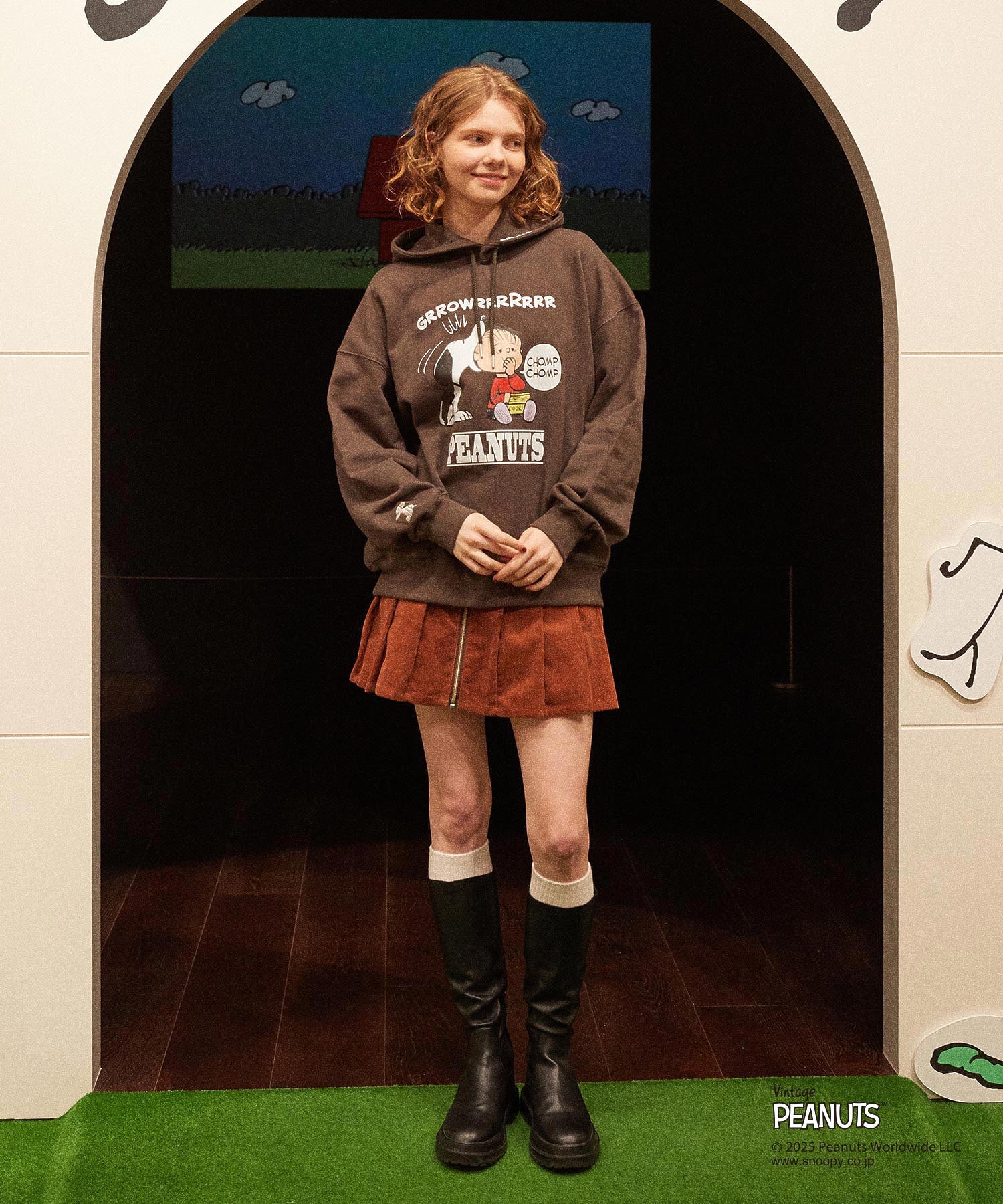 MILKFED. × PEANUTS HOODIE