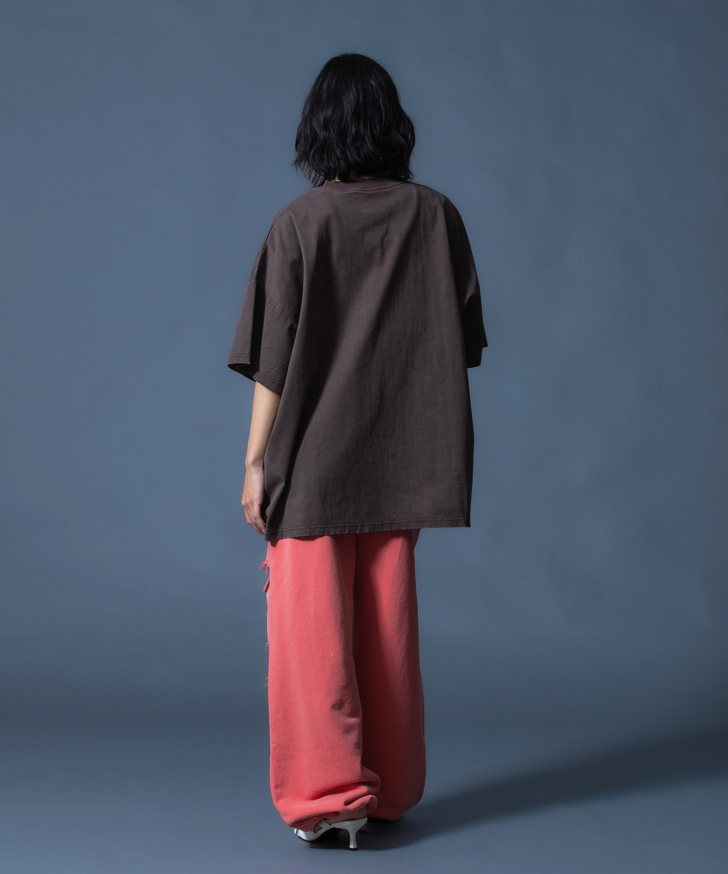 DISTRESSED BIG TEE DRESS