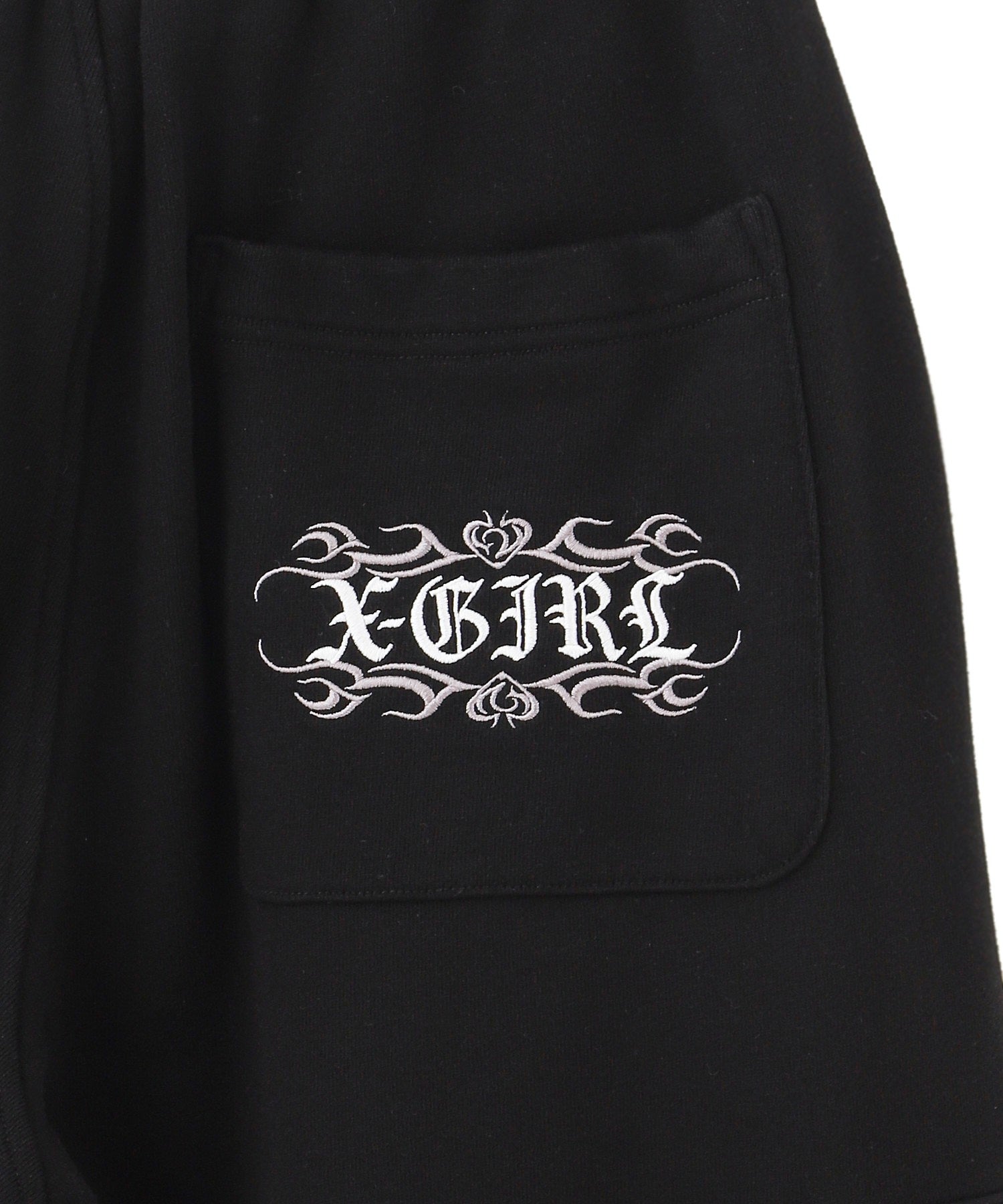 2WAY WIDE LEG CARGO SWEAT PANTS