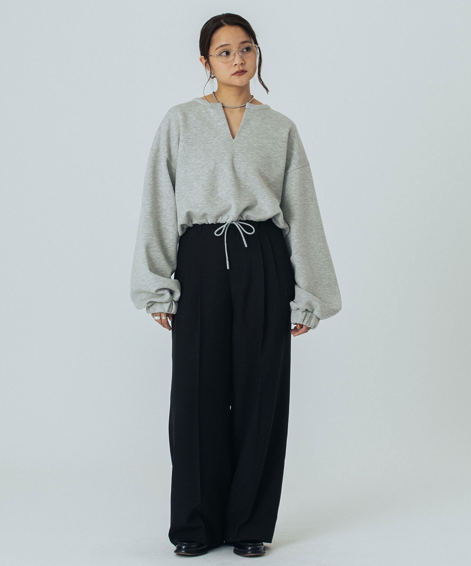 model:160cm 着用サイズ:ONE SIZE