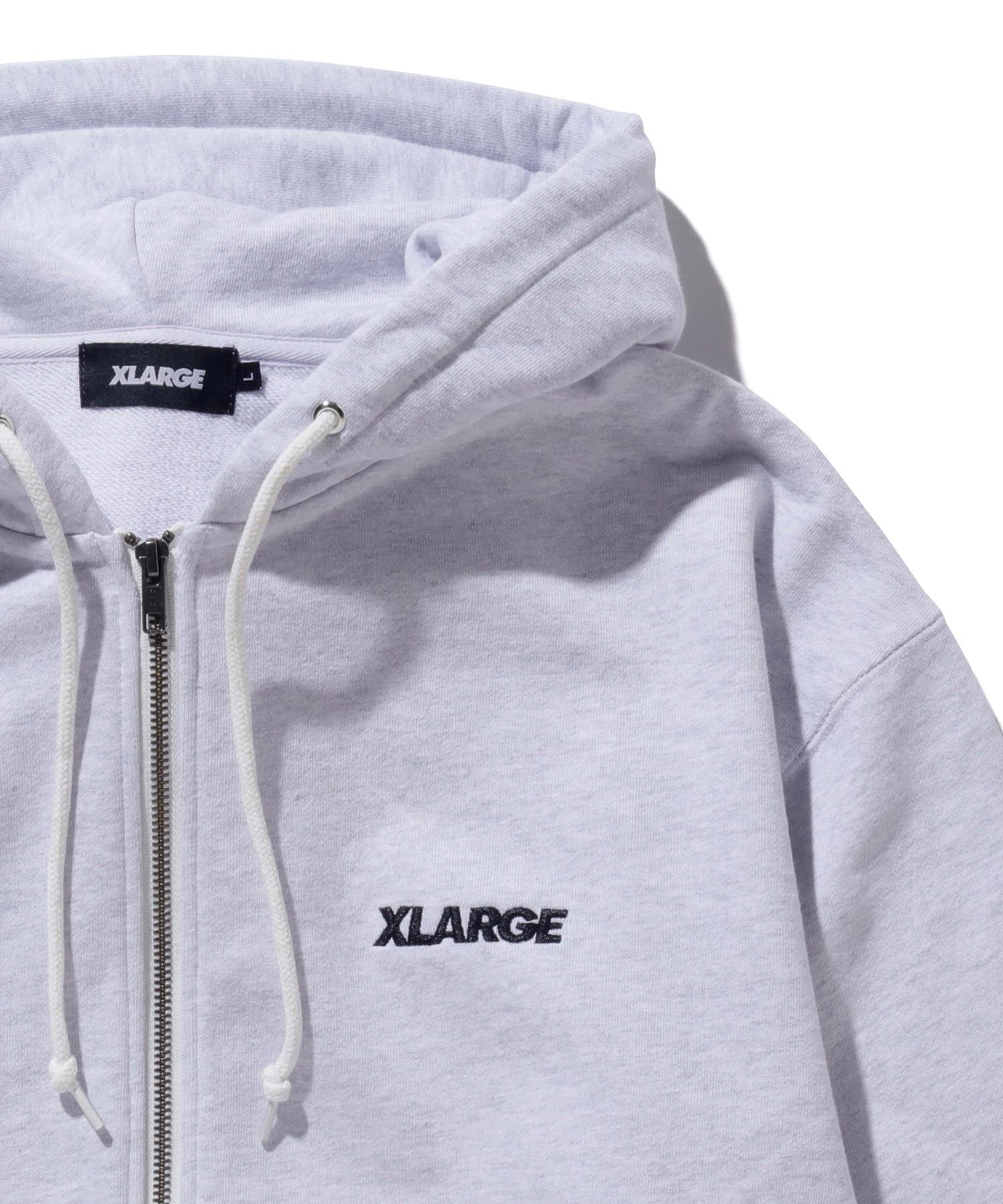 STANDARD LOGO ZIP HOODED SWEATSHIRT