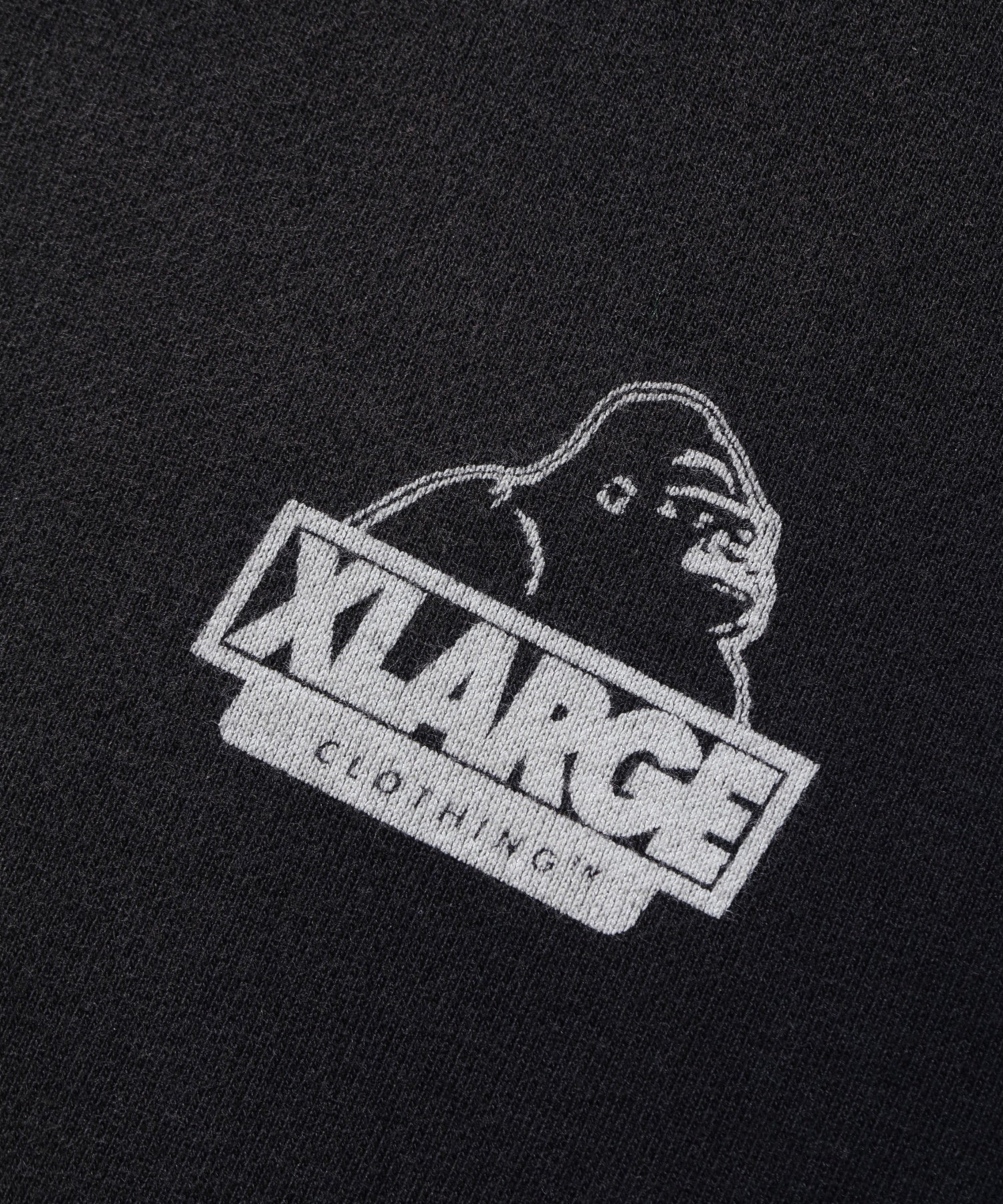 DISCHARGE PRINTED SLANTED OG HOODED SWEATSHIRT
