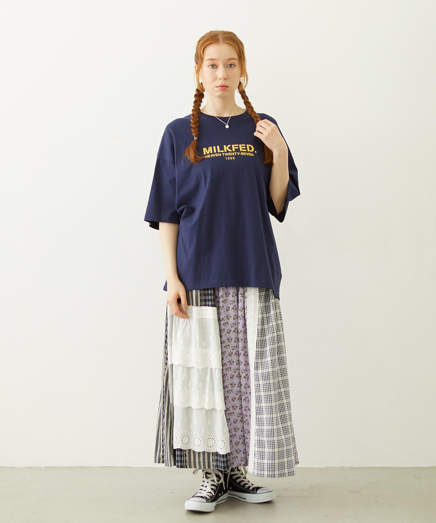 STENCIL LOGO WIDE S/S TEE