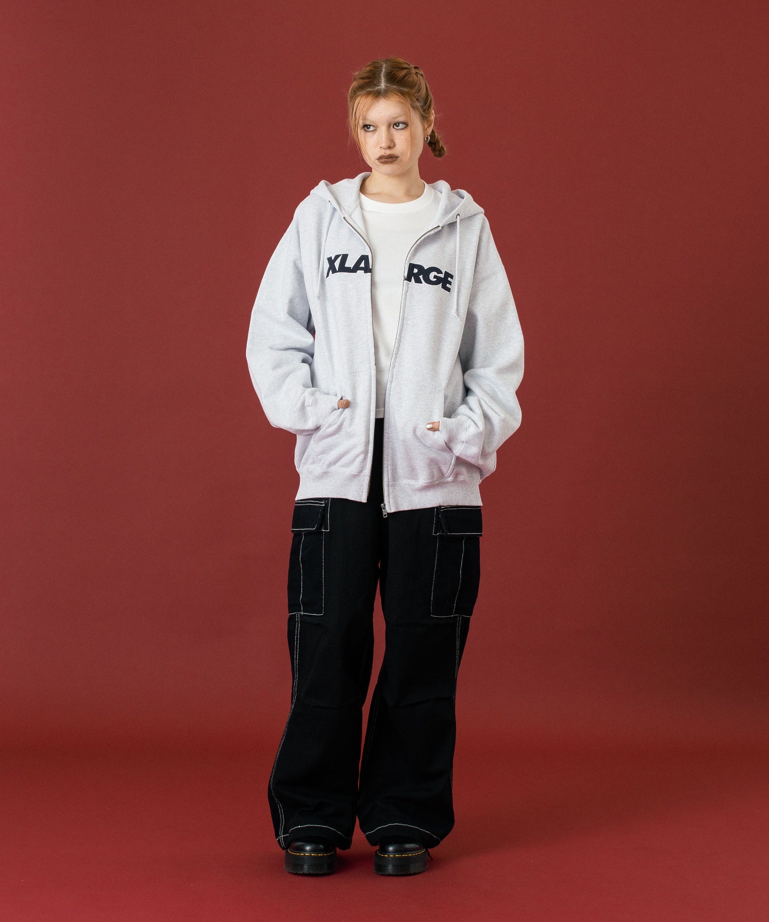 X STITCH CARGO PANTS