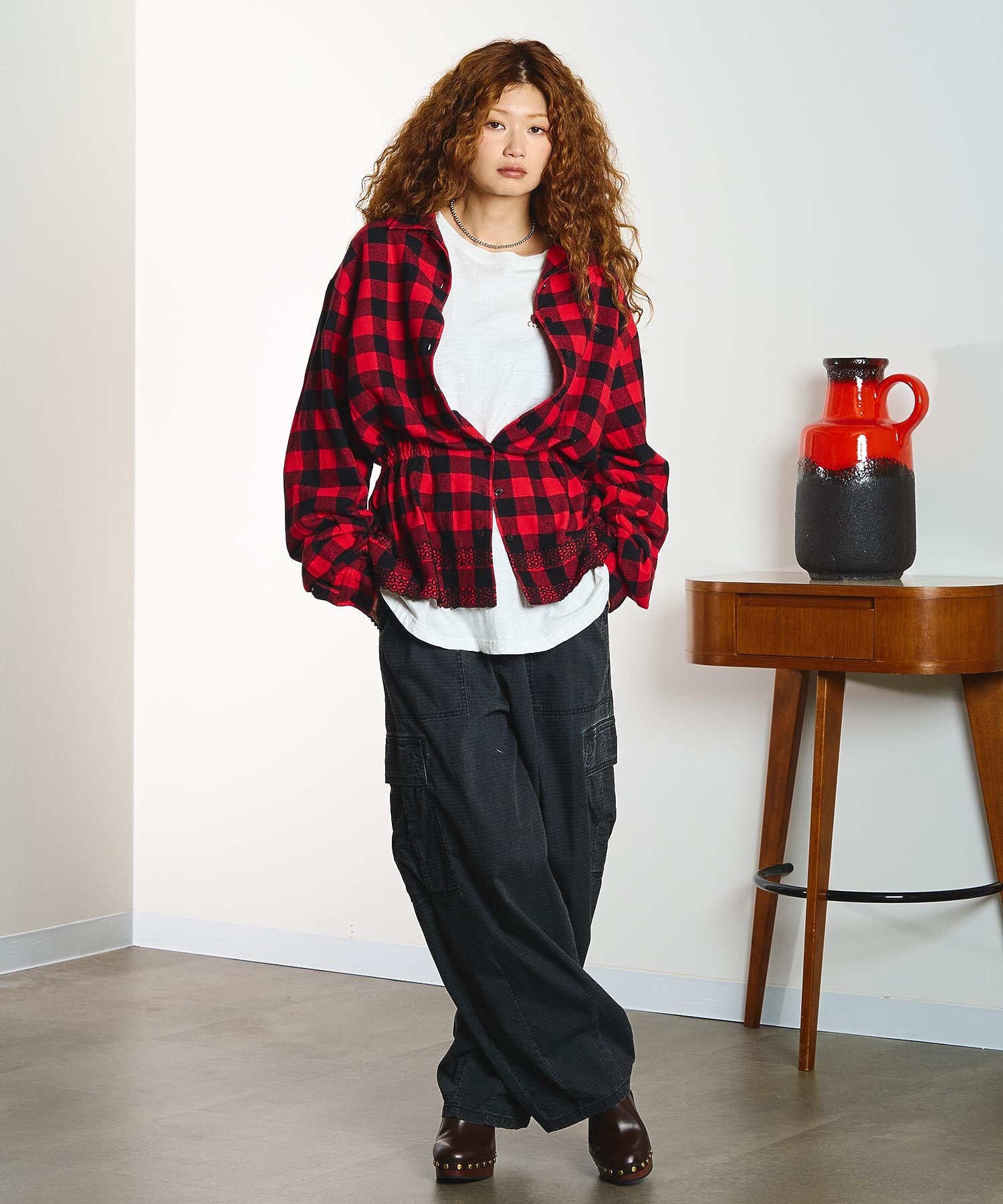 model:168cm 着用サイズ:ONE SIZE