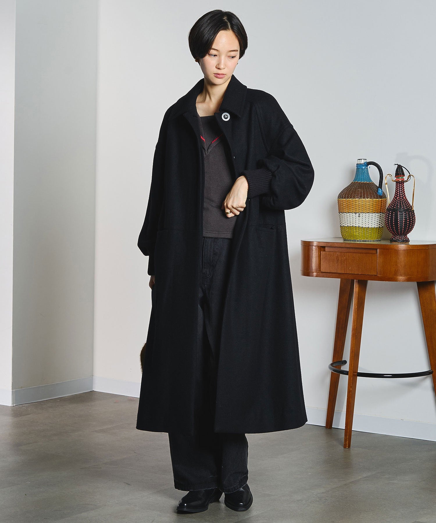 model:166cm 着用サイズ:S