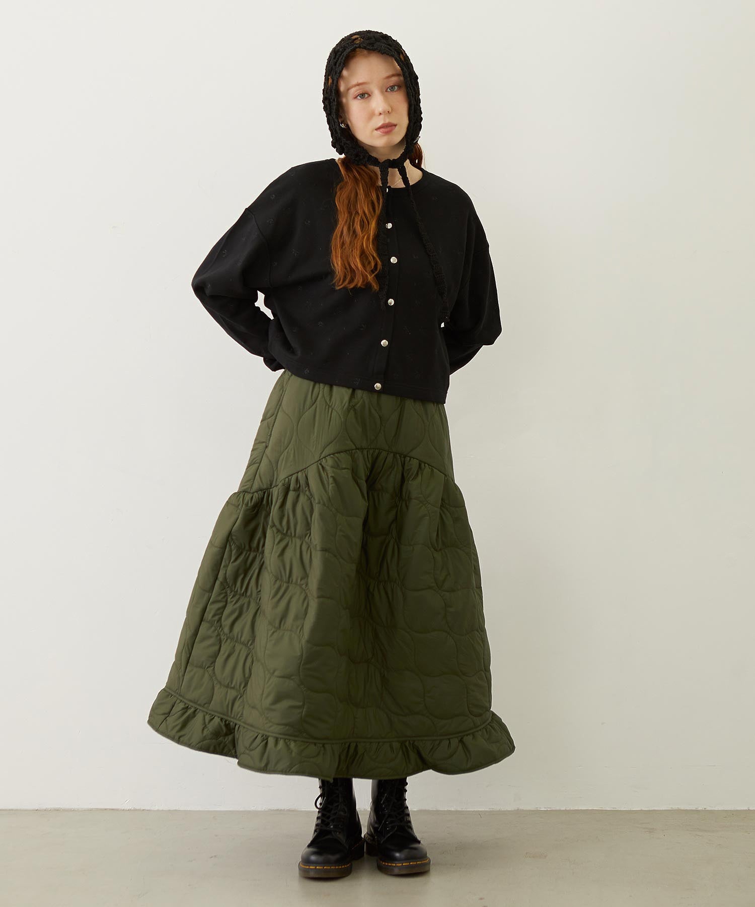 EMBROIDERY SWEAT JACKET