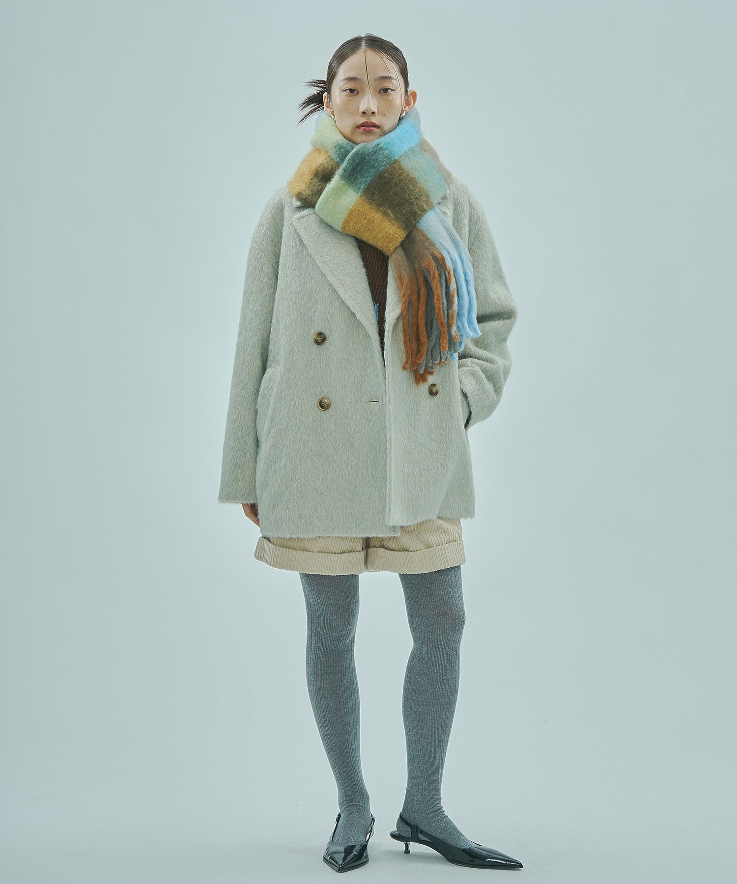 model:163cm 着用サイズ:S