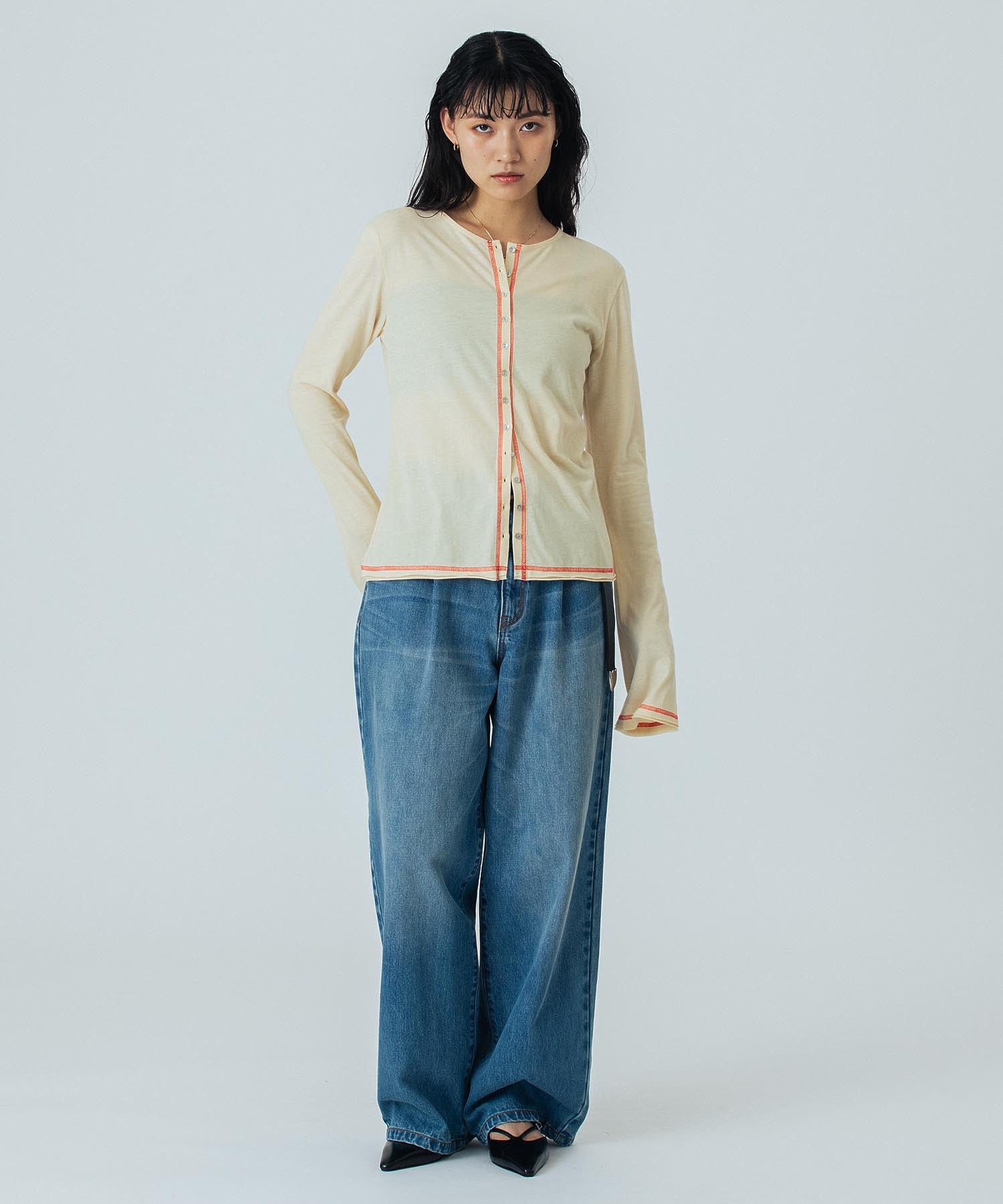 model:167cm 着用サイズ:ONE SIZE