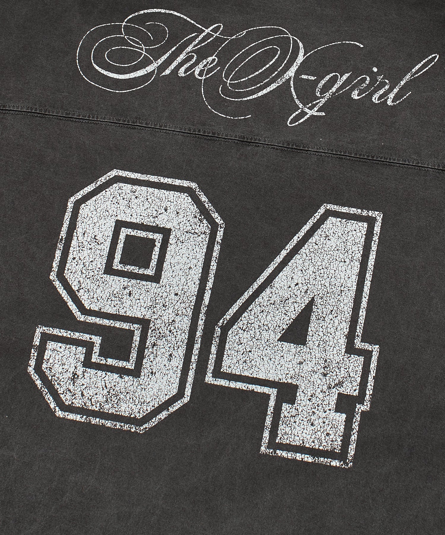 FADED NUMBER S/S BIG TEE DRESS