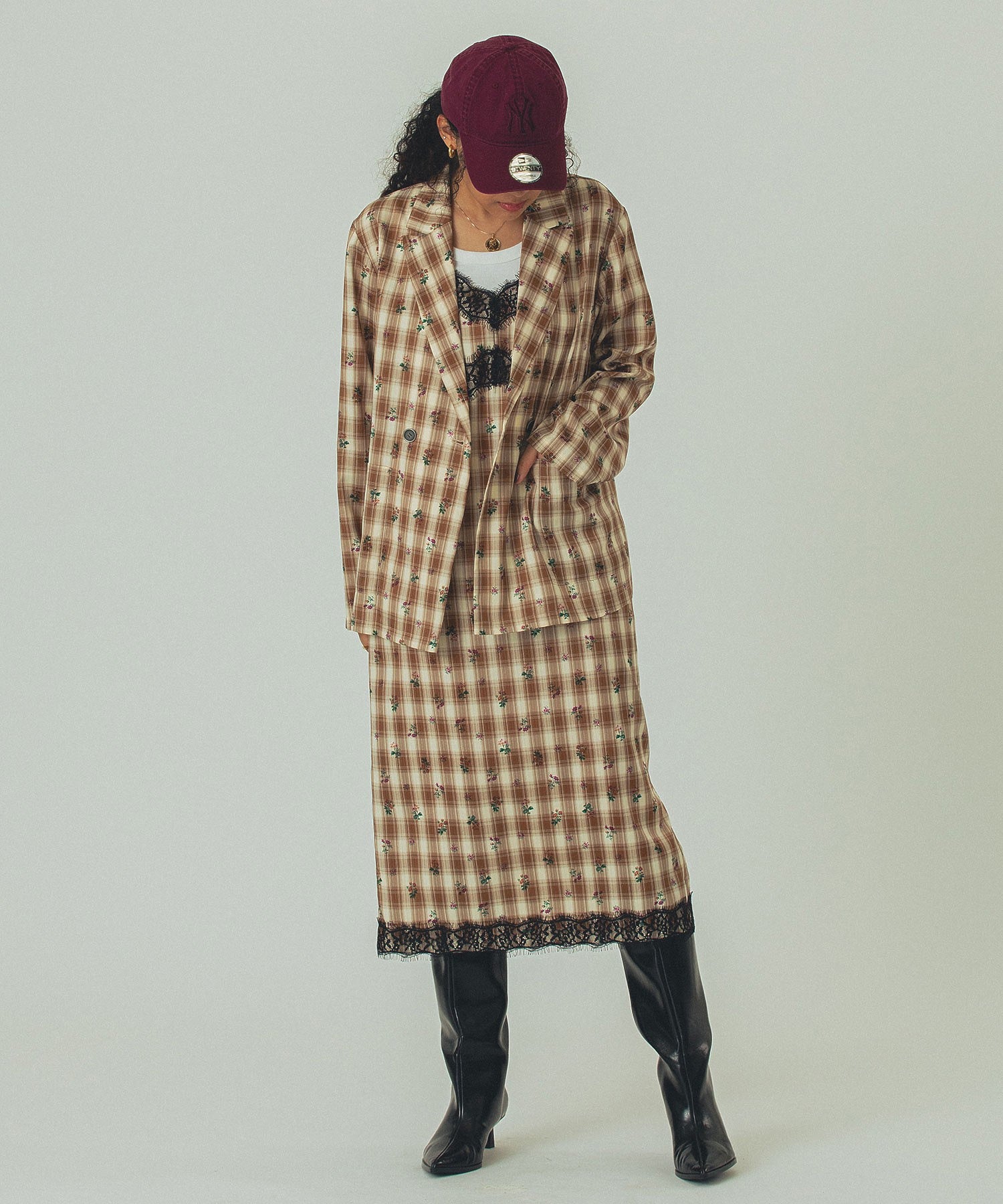 model:168cm 着用サイズ:ONE SIZE