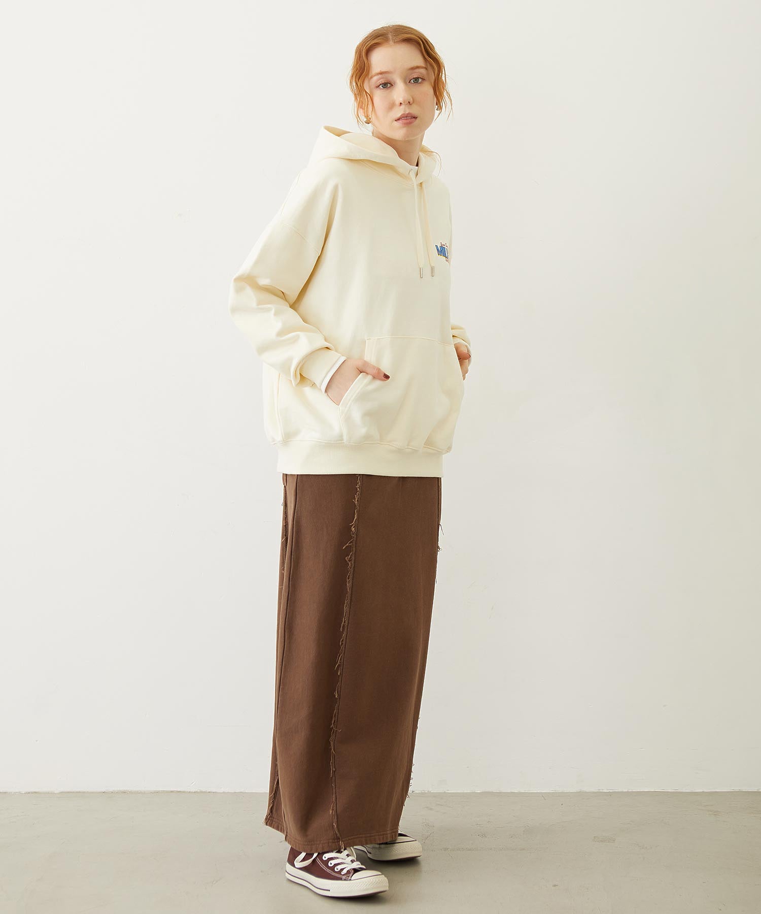 DOODLE LOGO SWEAT HOODIE