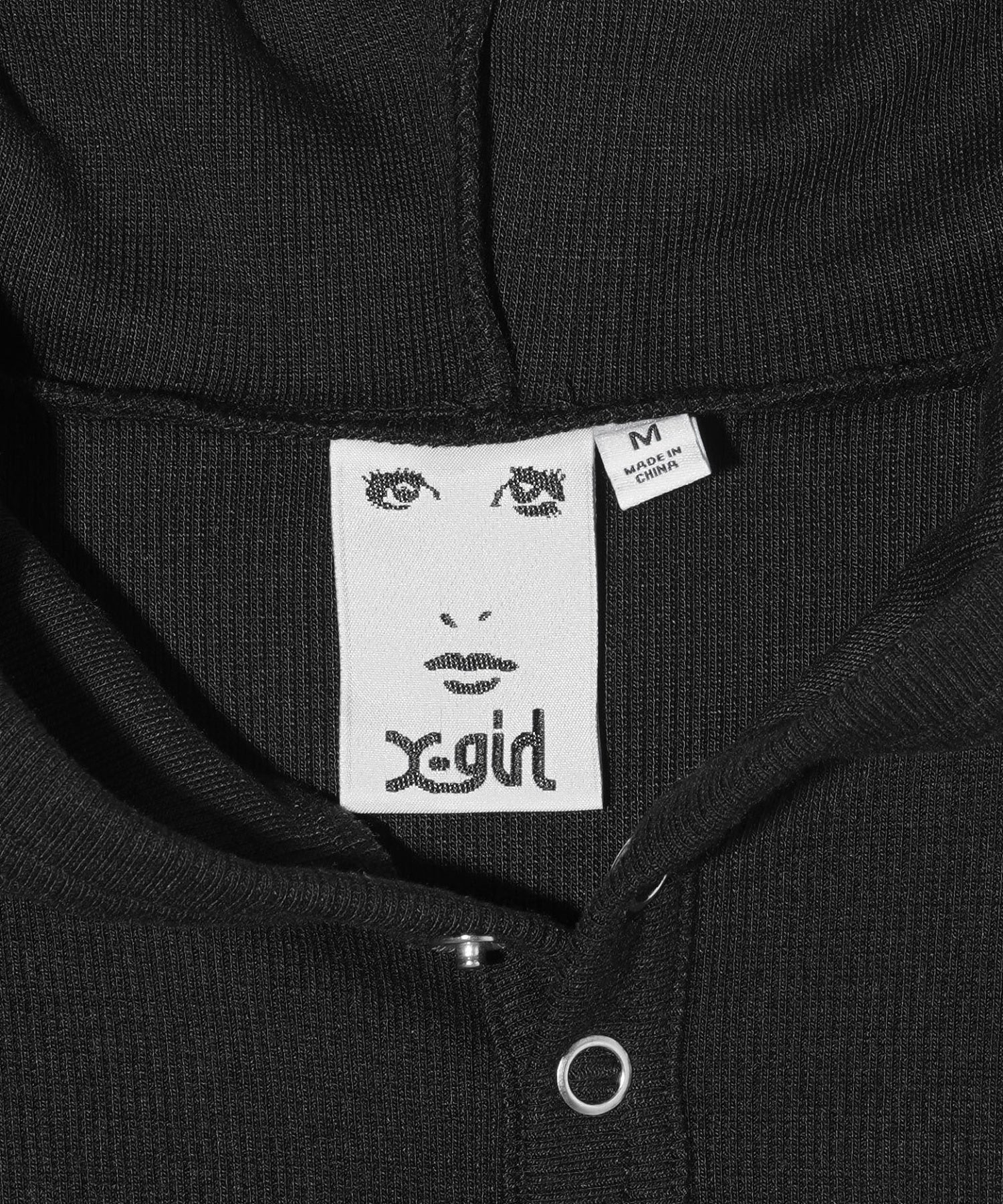 RIB HOODIE DRESS