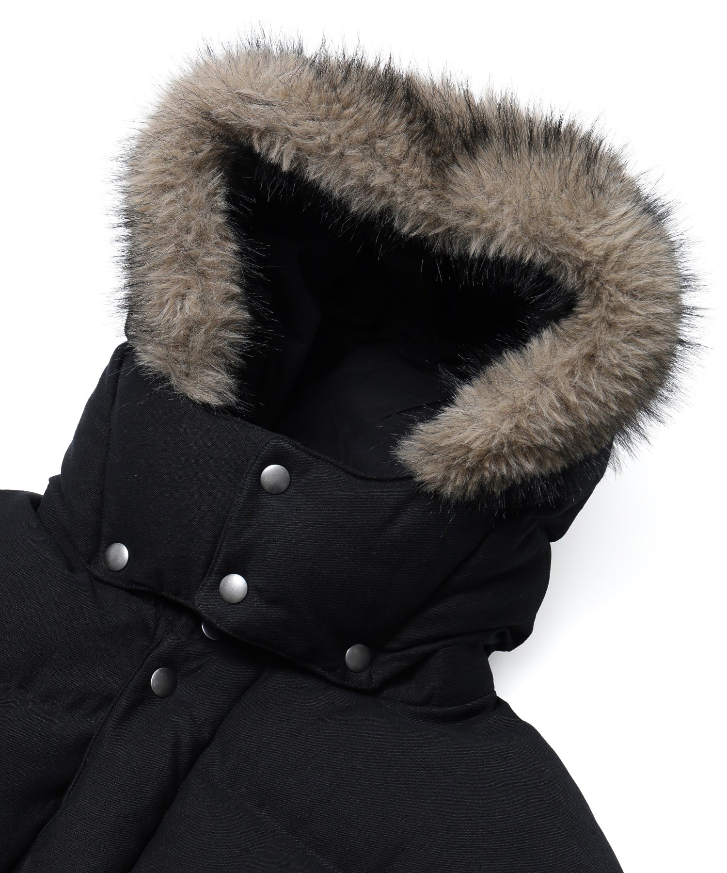 HOODED PUFFER JACKET
