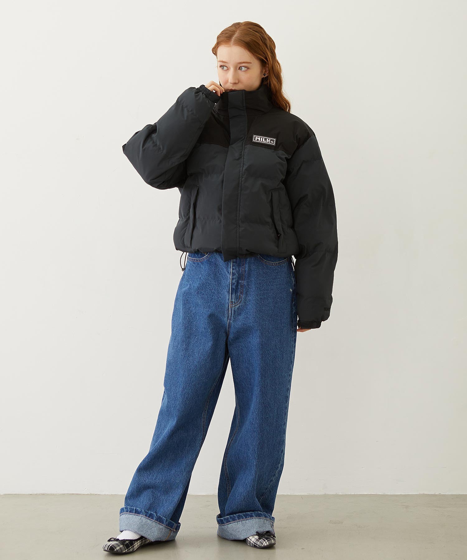 BAR PATCH PUFFER JACKET